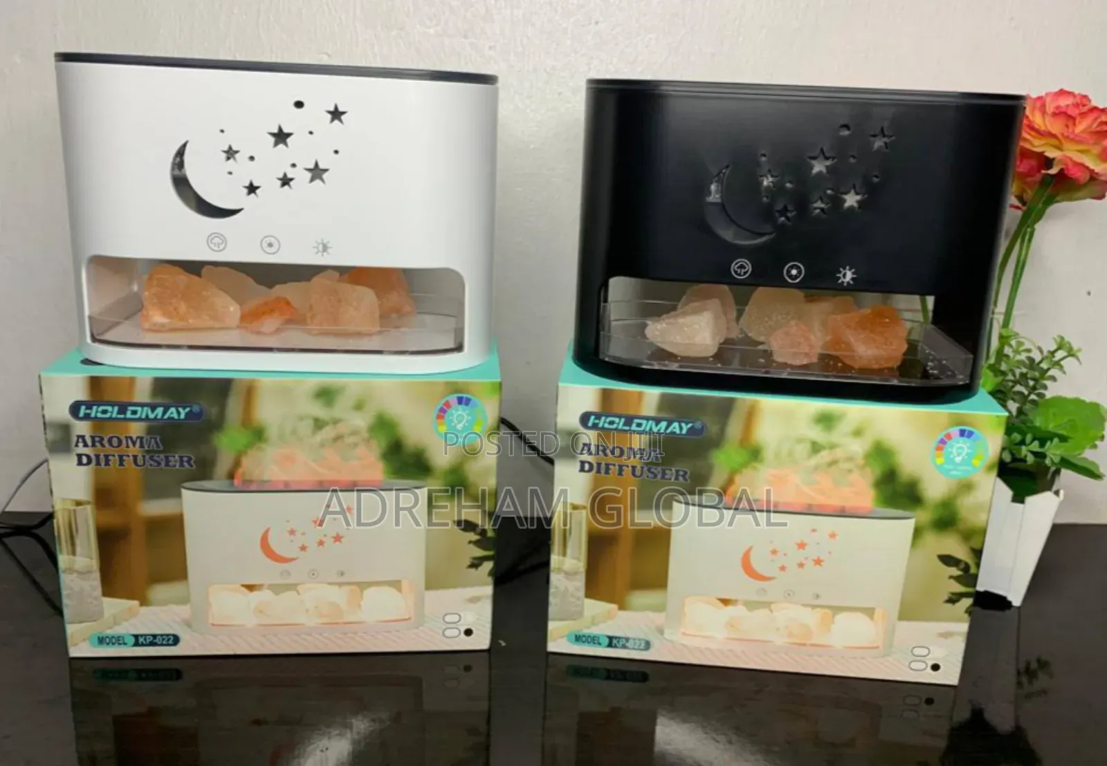 Aroma Diffuser With Salty Rock