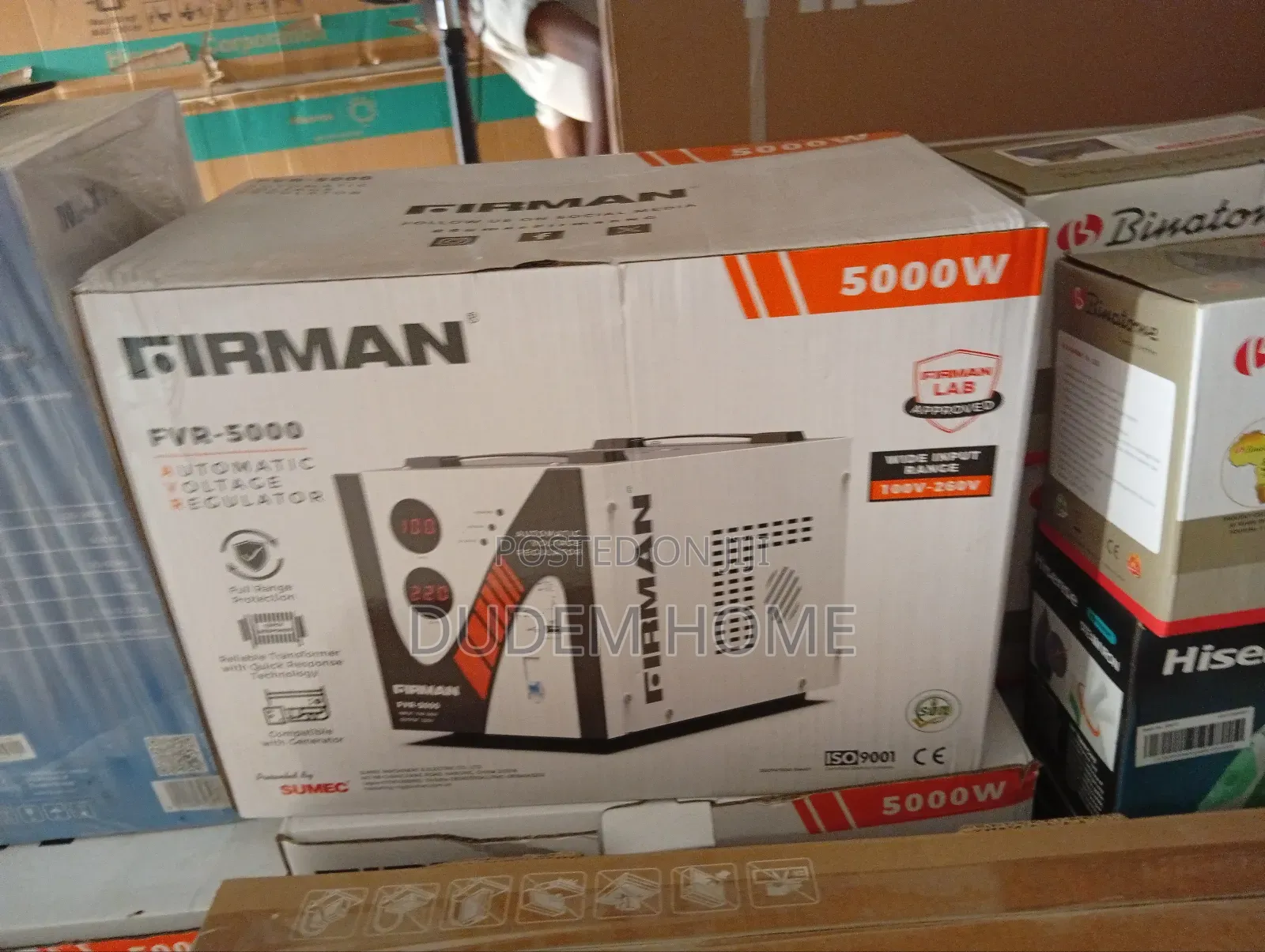 Firman Automatic Voltage Regulator Stabilizer 5000watt