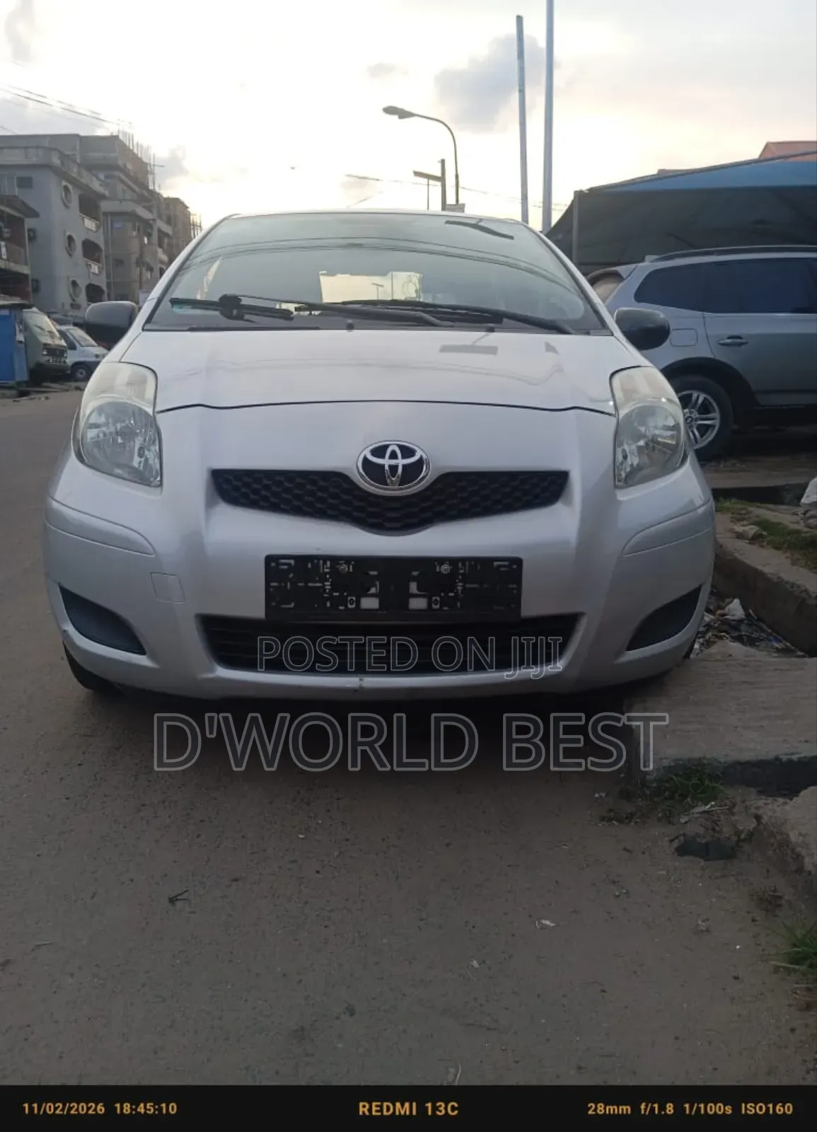 Toyota Yaris 2008 Silver