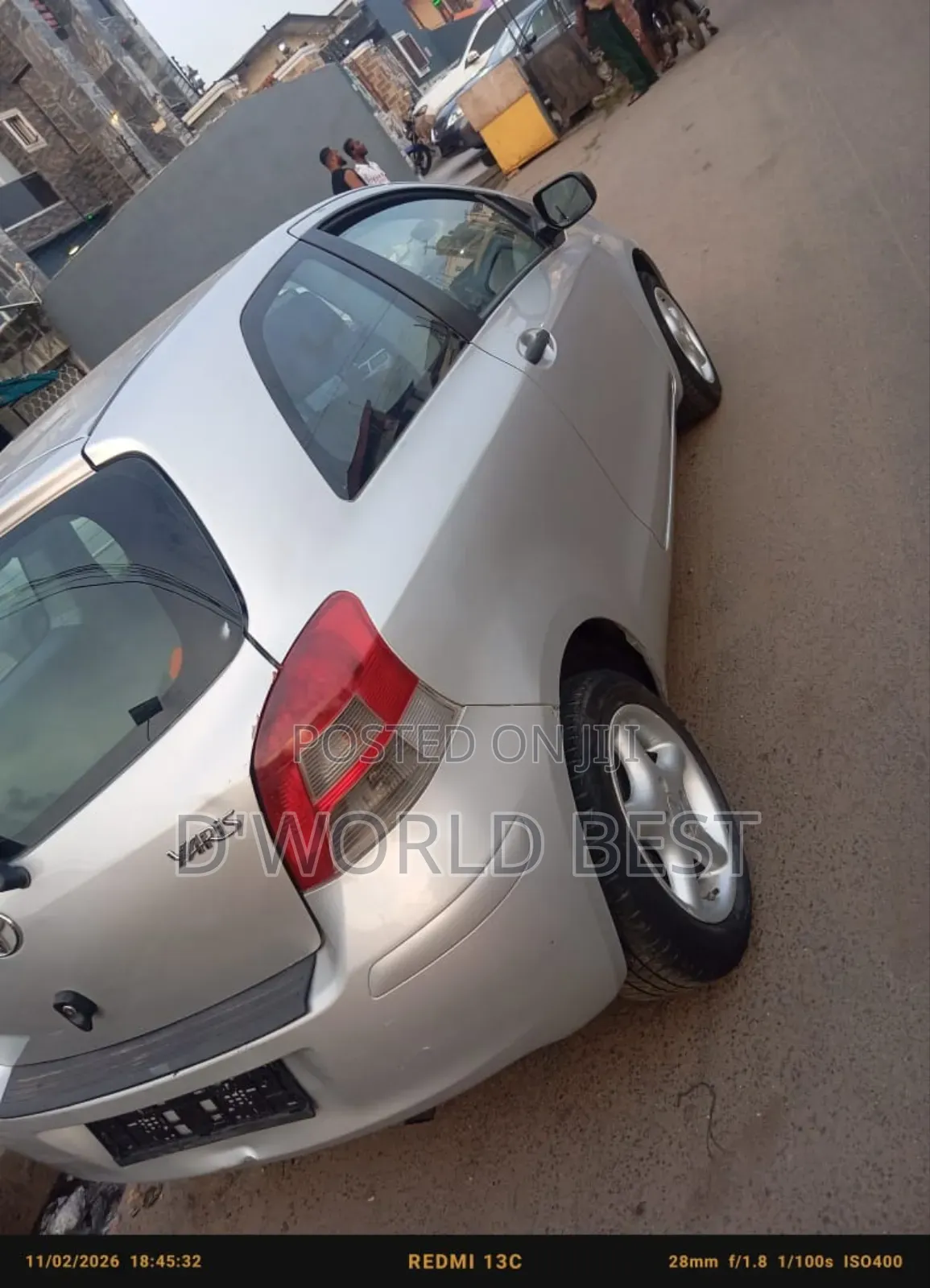 Toyota Yaris 2008 Silver