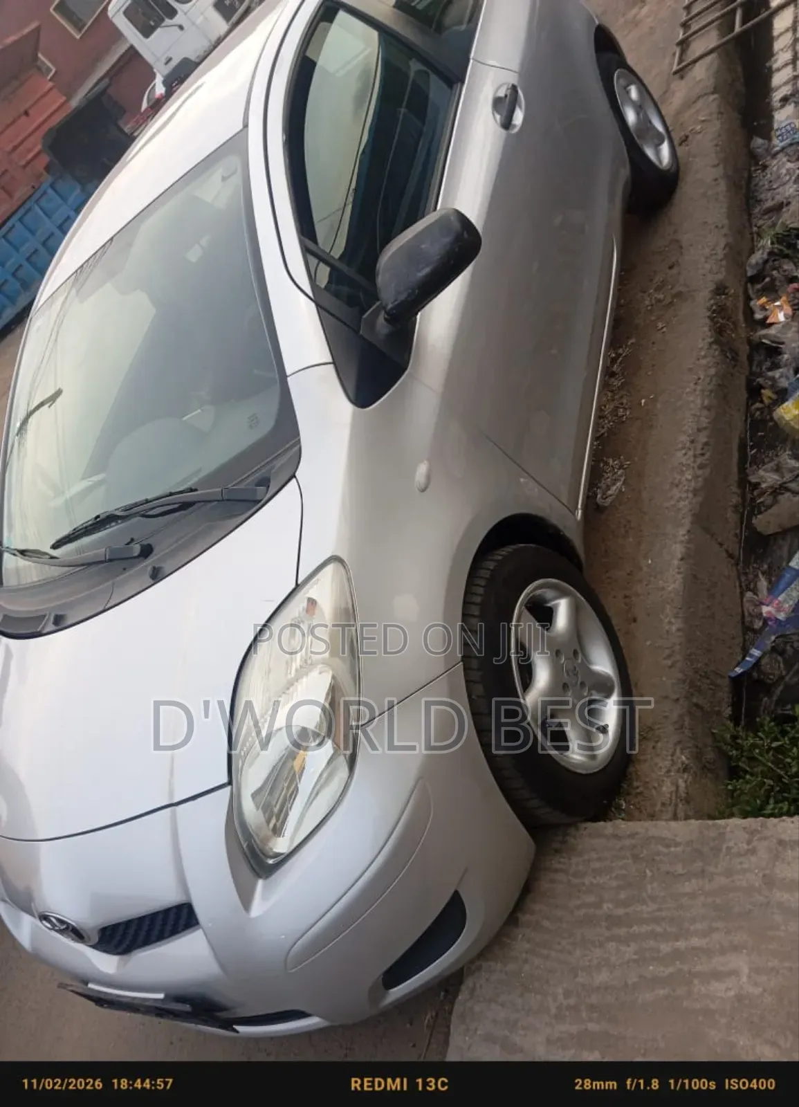 Toyota Yaris 2008 Silver