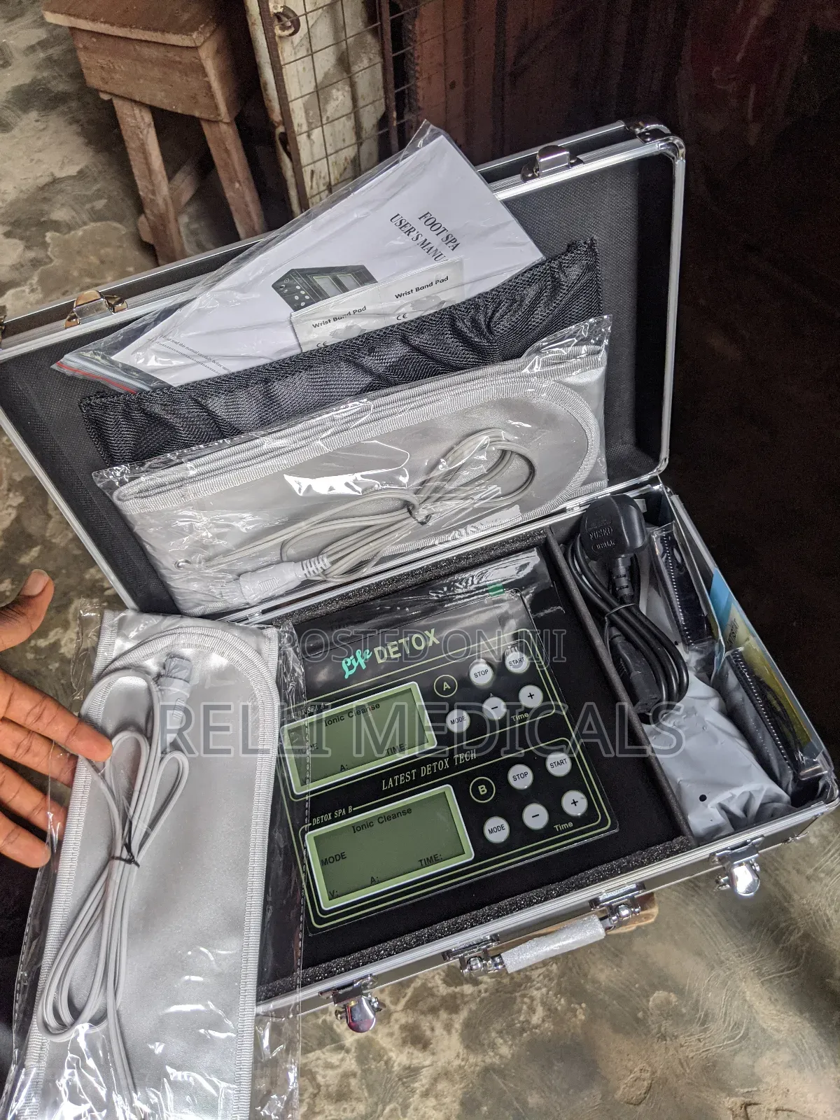 Dual Ionic Foot Detox Machine