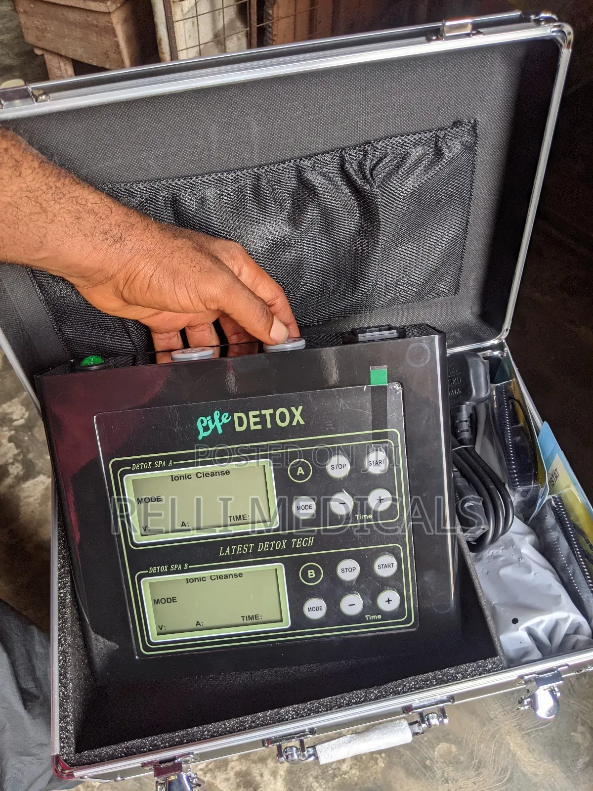 Dual Ionic Foot Detox Machine