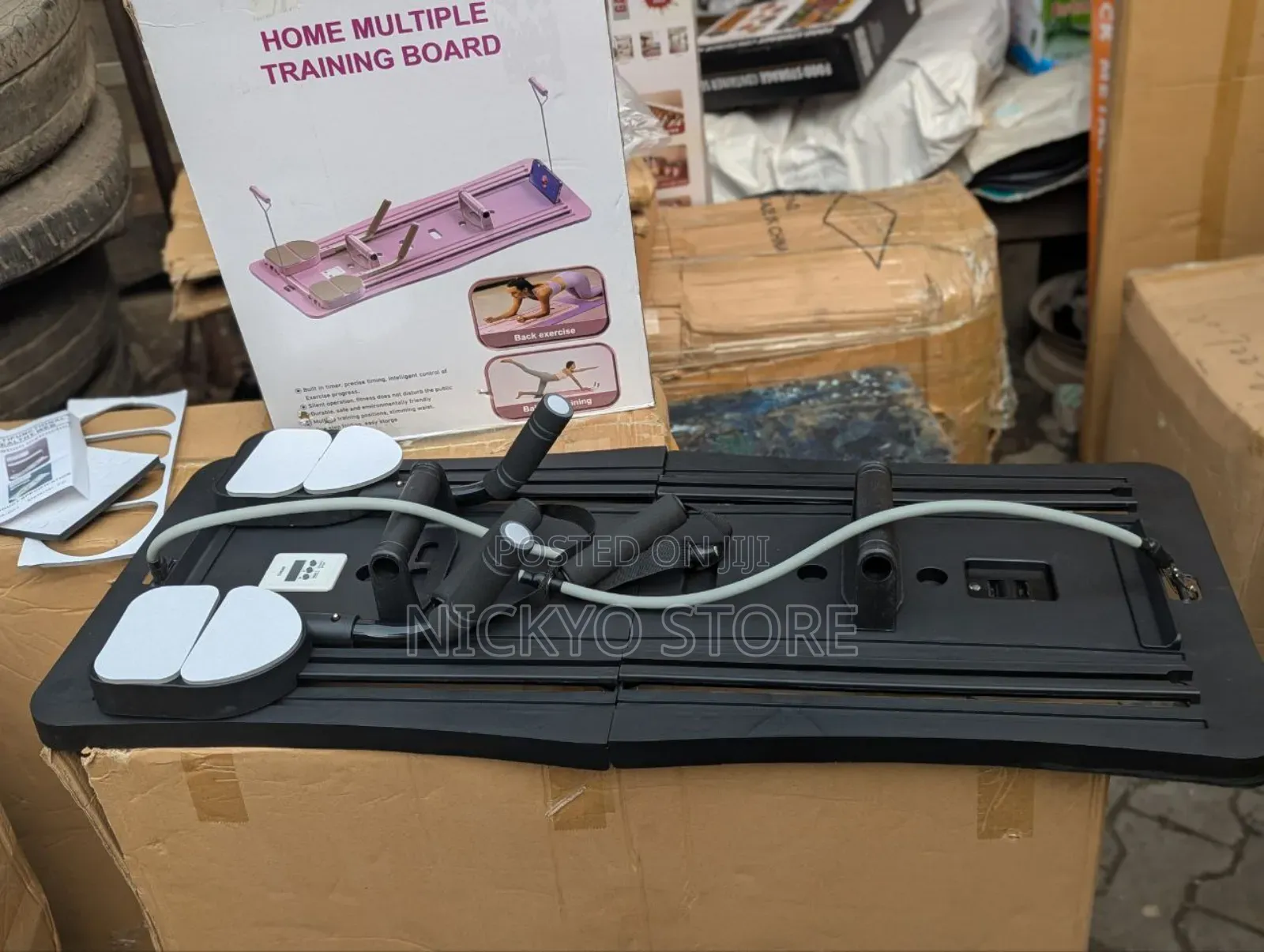 Portable Full-Body Workout Platform