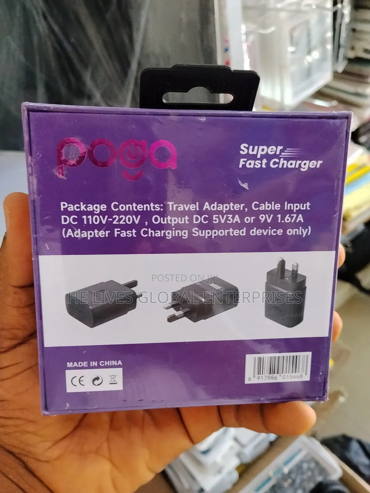 Fast Charging Poga 45w Charger