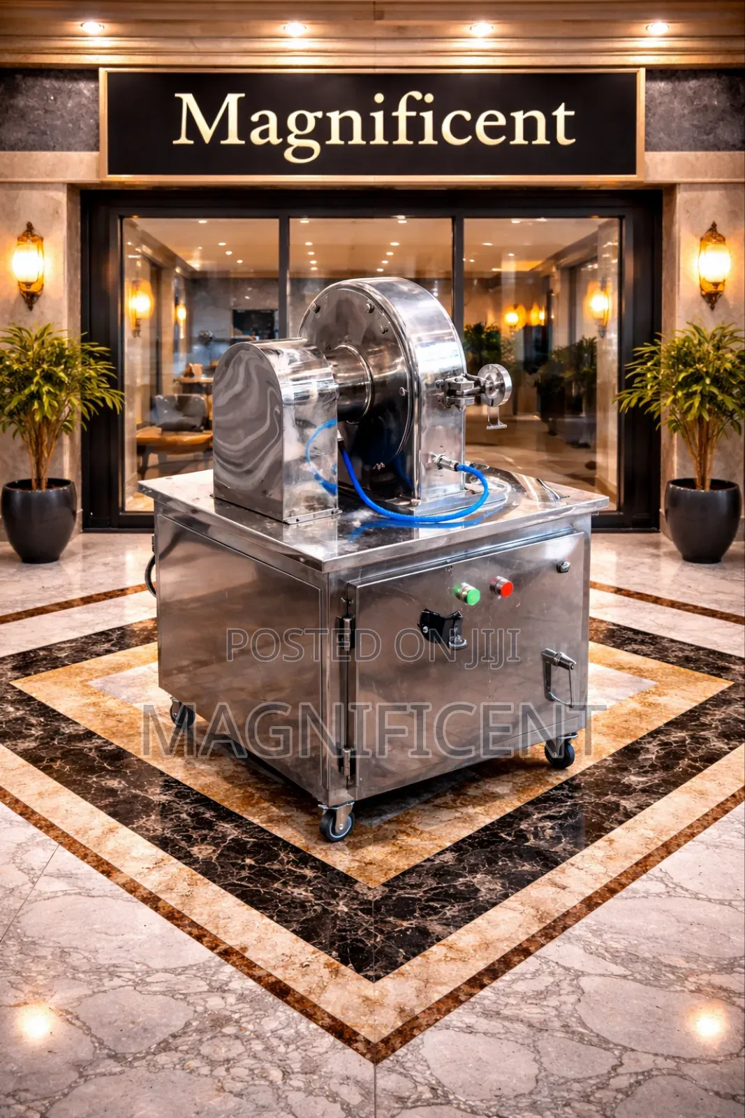 Stainless Steel Flour Mill Nut Crushing Machine – Industrial Grade
