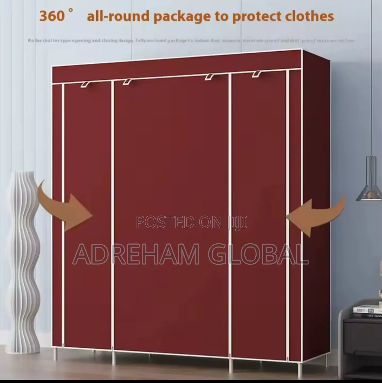 12 Cube Storage Wardrobe Model Rn-7655