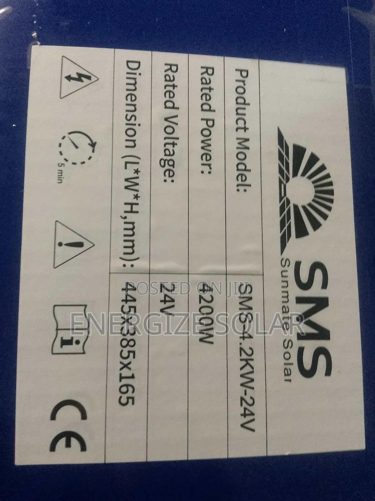 4.2kva SMS Hybrid Inverter