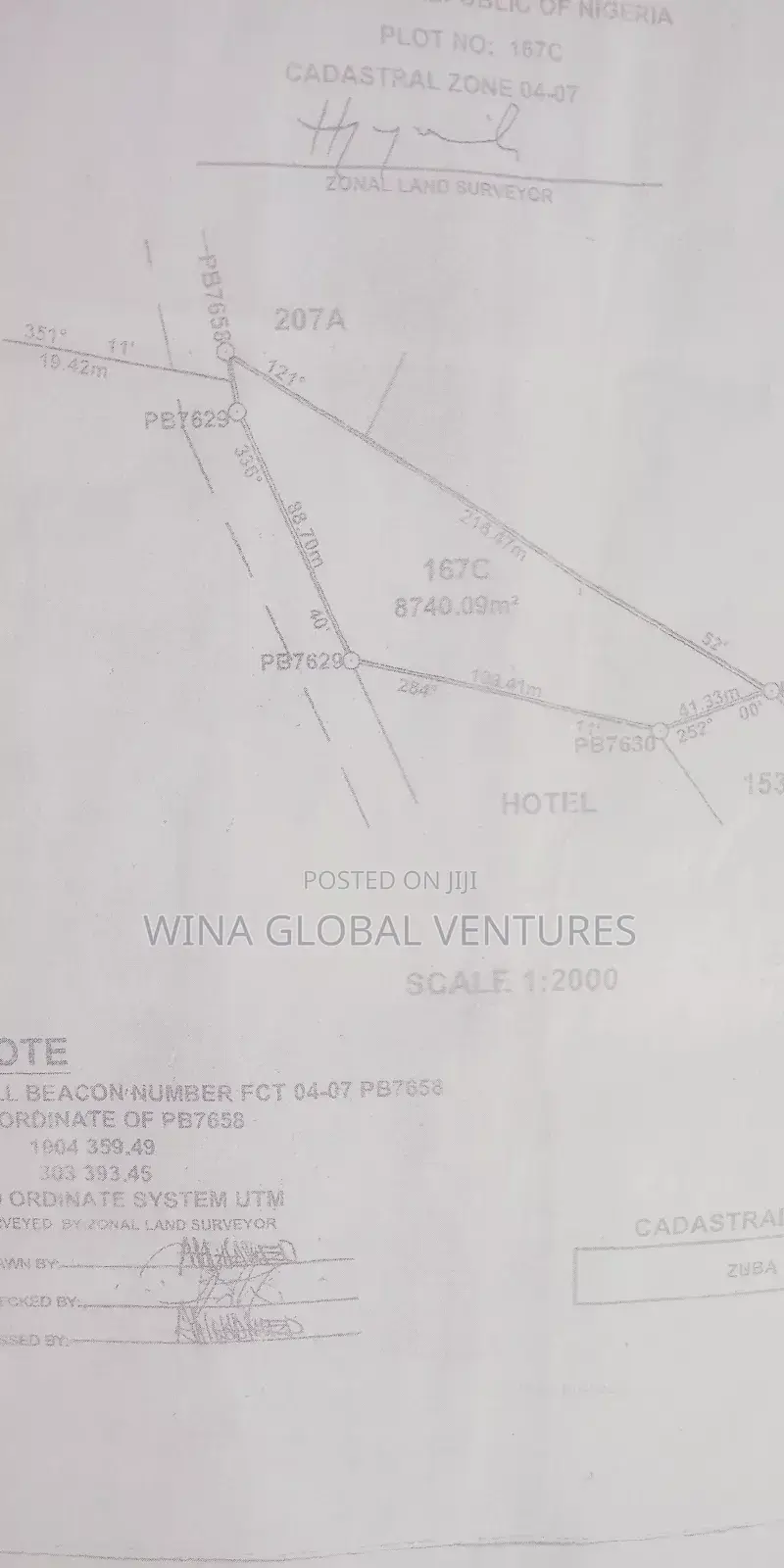 Approximately One Hectare of Land for Sale