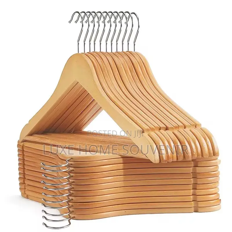 10pcs Wooden Cloth Hanger