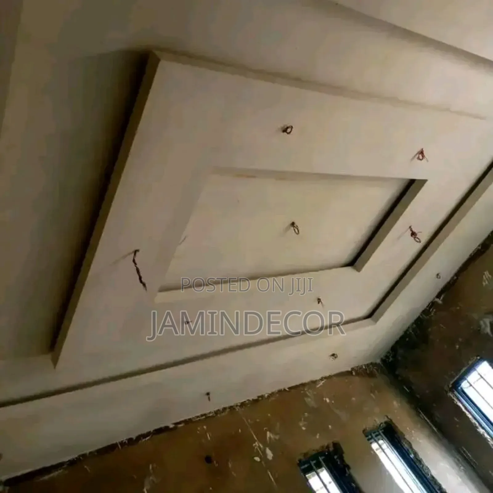 Pop Ceiling, Screeding and Painting. We're Trusted and Pocket-Friendly