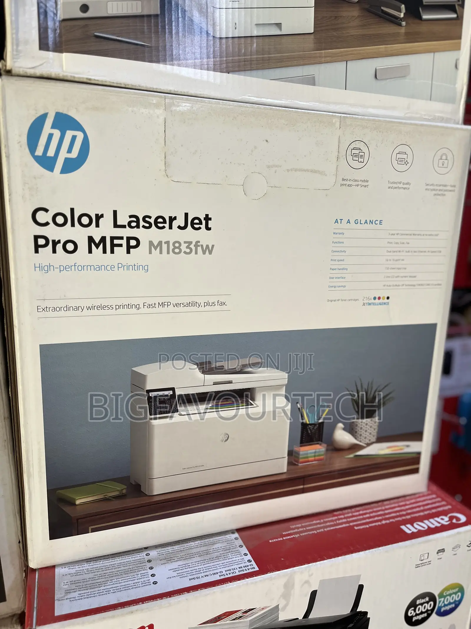 HP Color Laserjet Pro MFP M183fw Printer