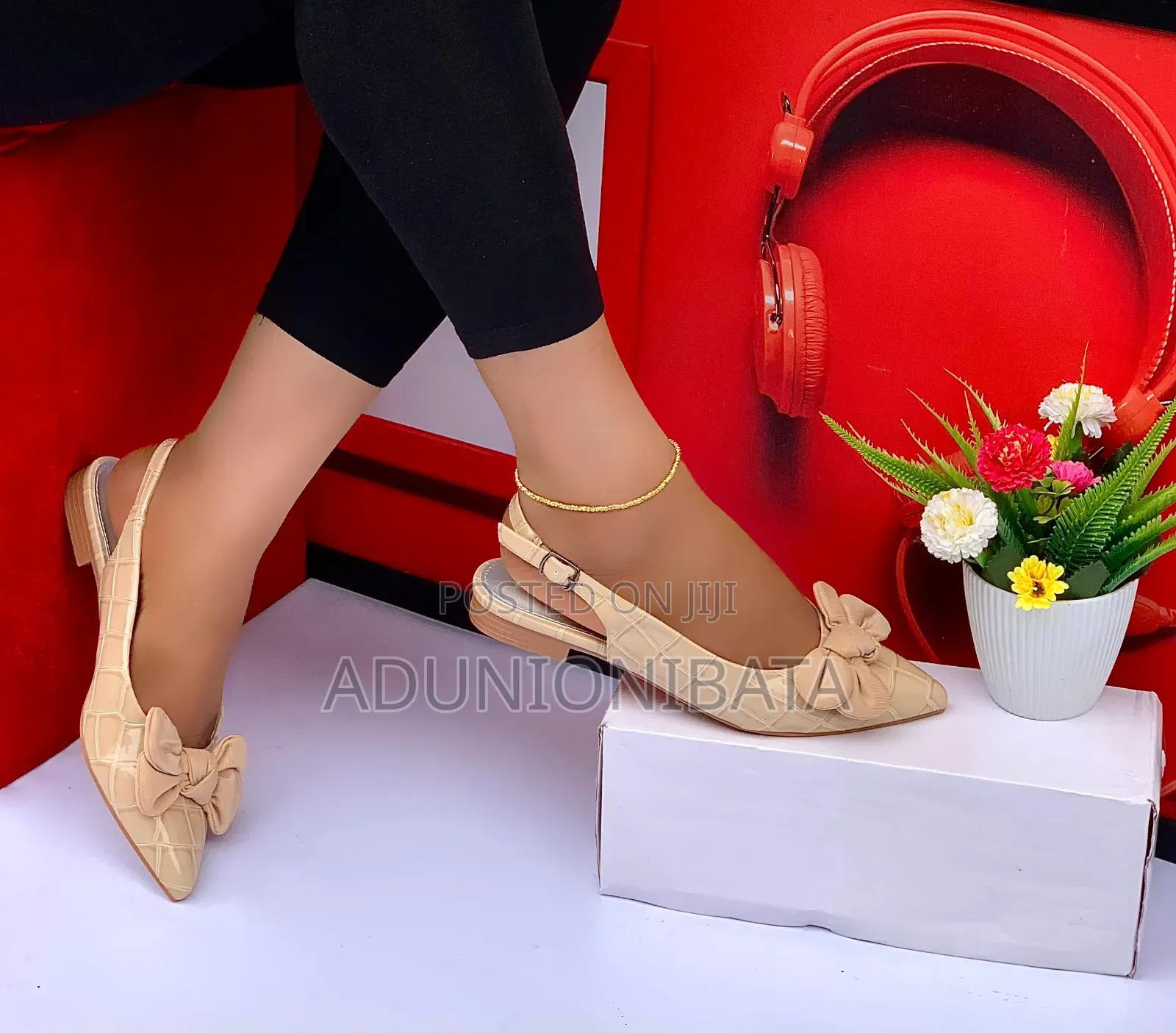 Flat Sling Back