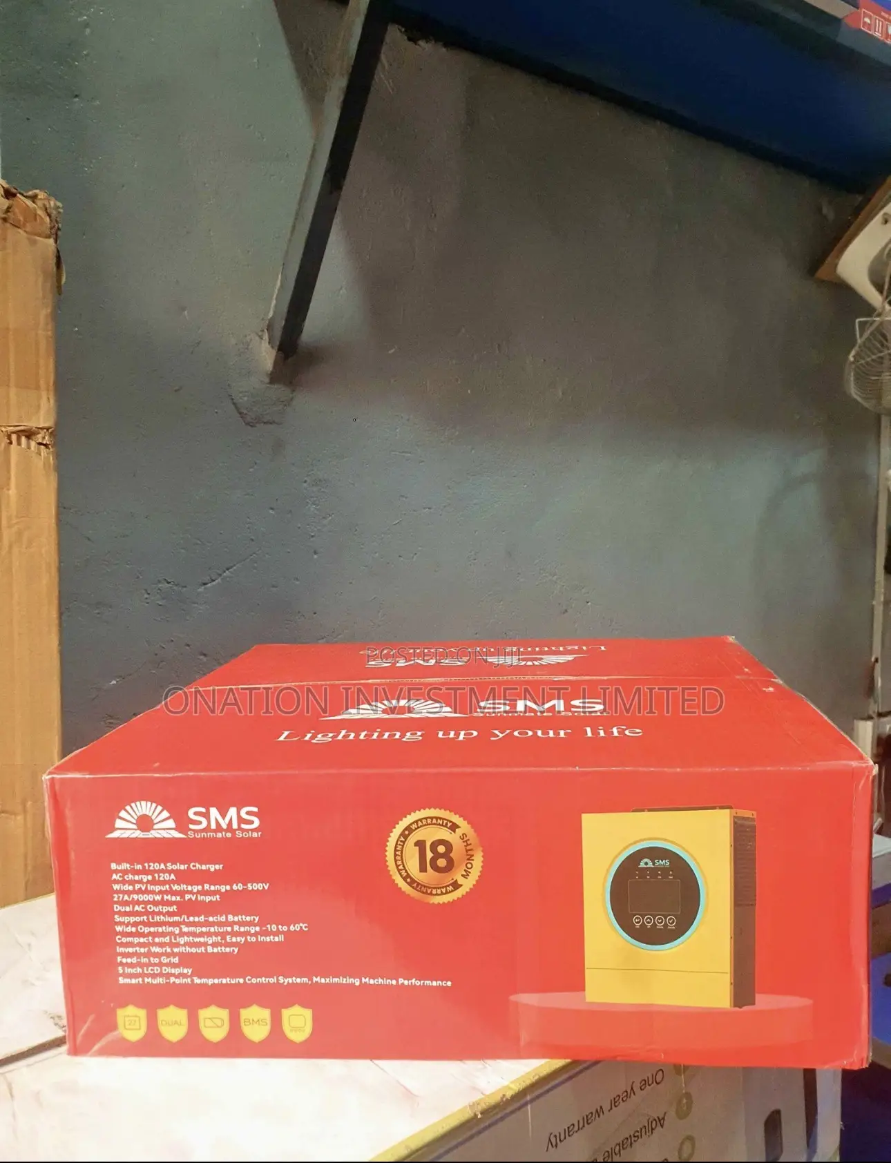Sms 5kva 24v Hybrid Inverter – Strong Solar Backup