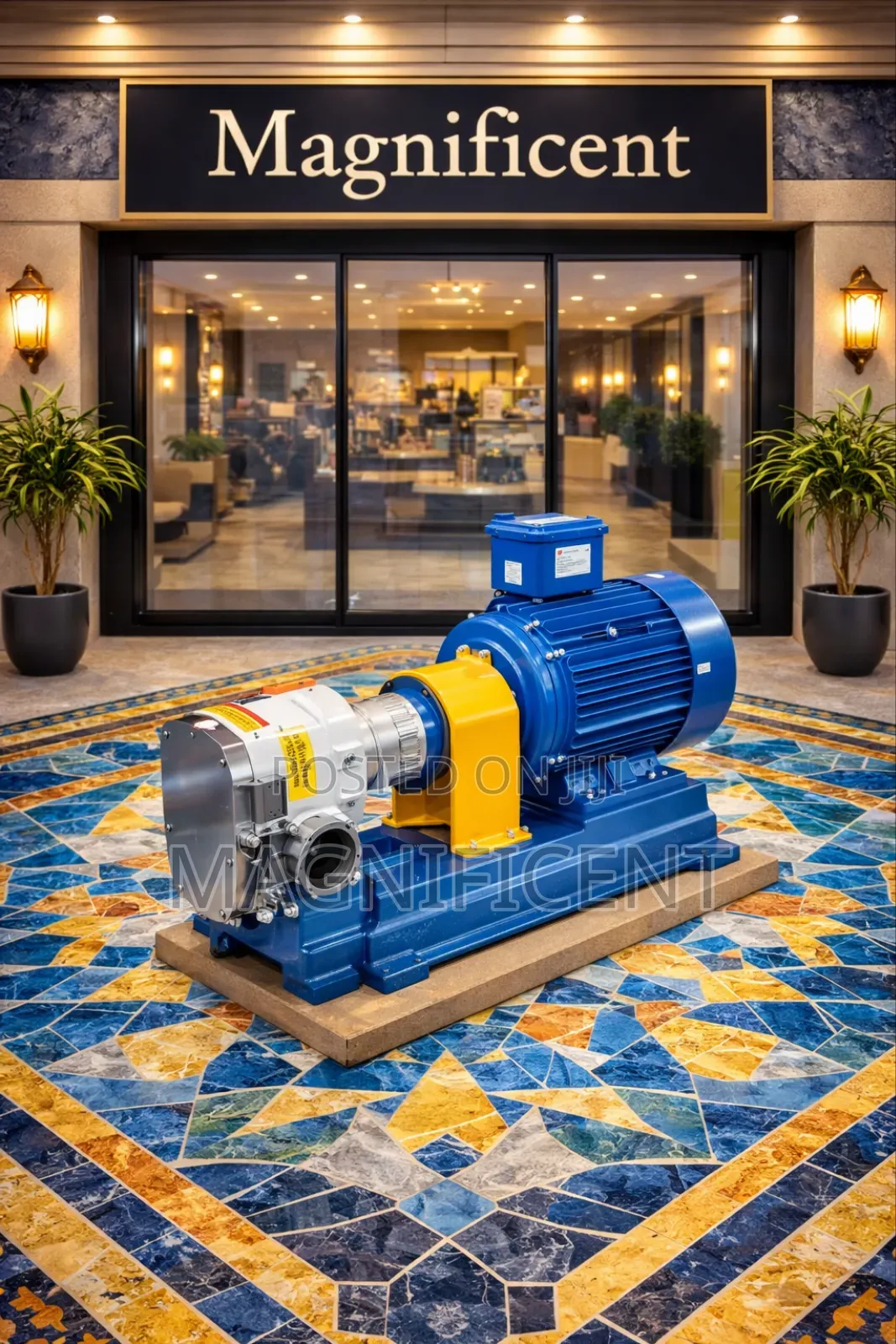 4kw 1400rpm Hot Oil Pump – Industrial Grade