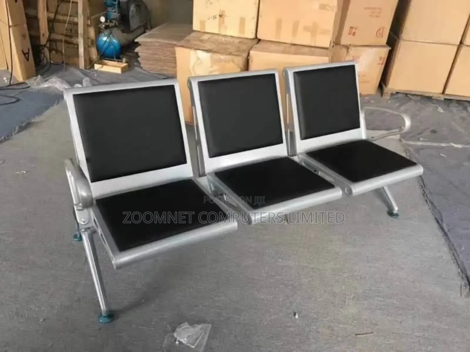 Executive 3in 1 Visitors Leather Chair