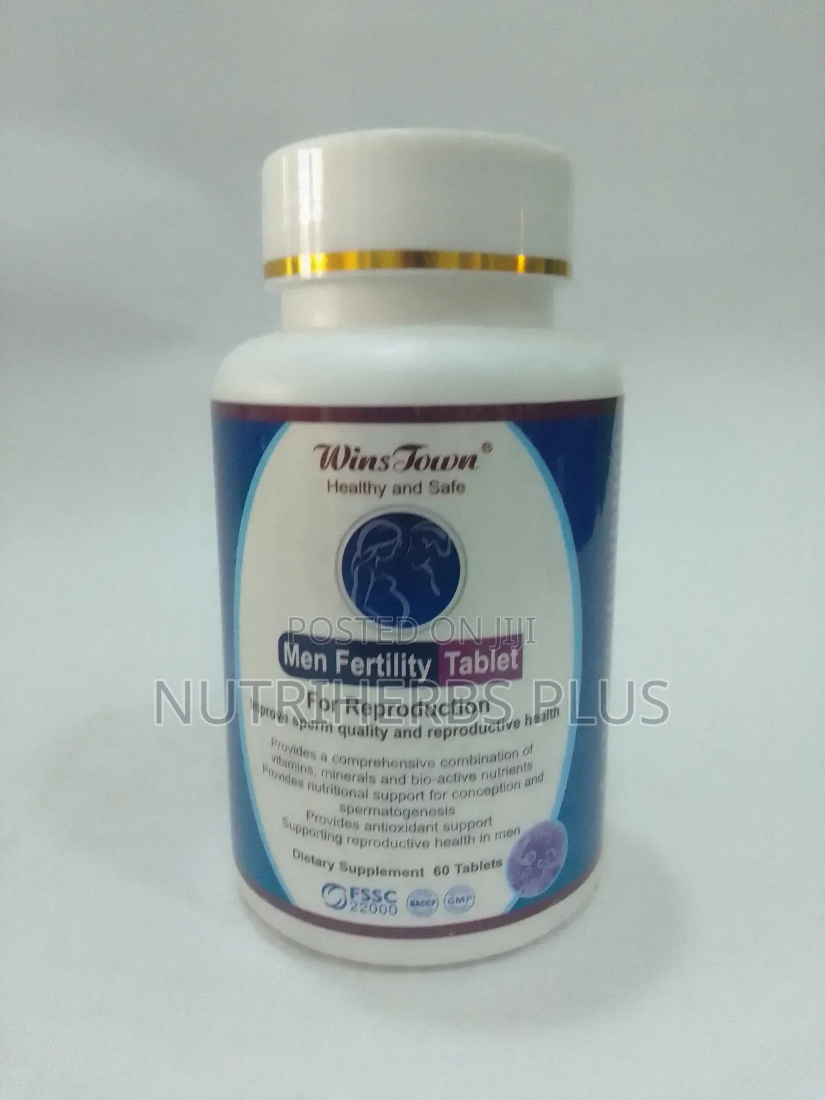 Wins Town Men Fertility Tablet: For Men's Reproductive Health