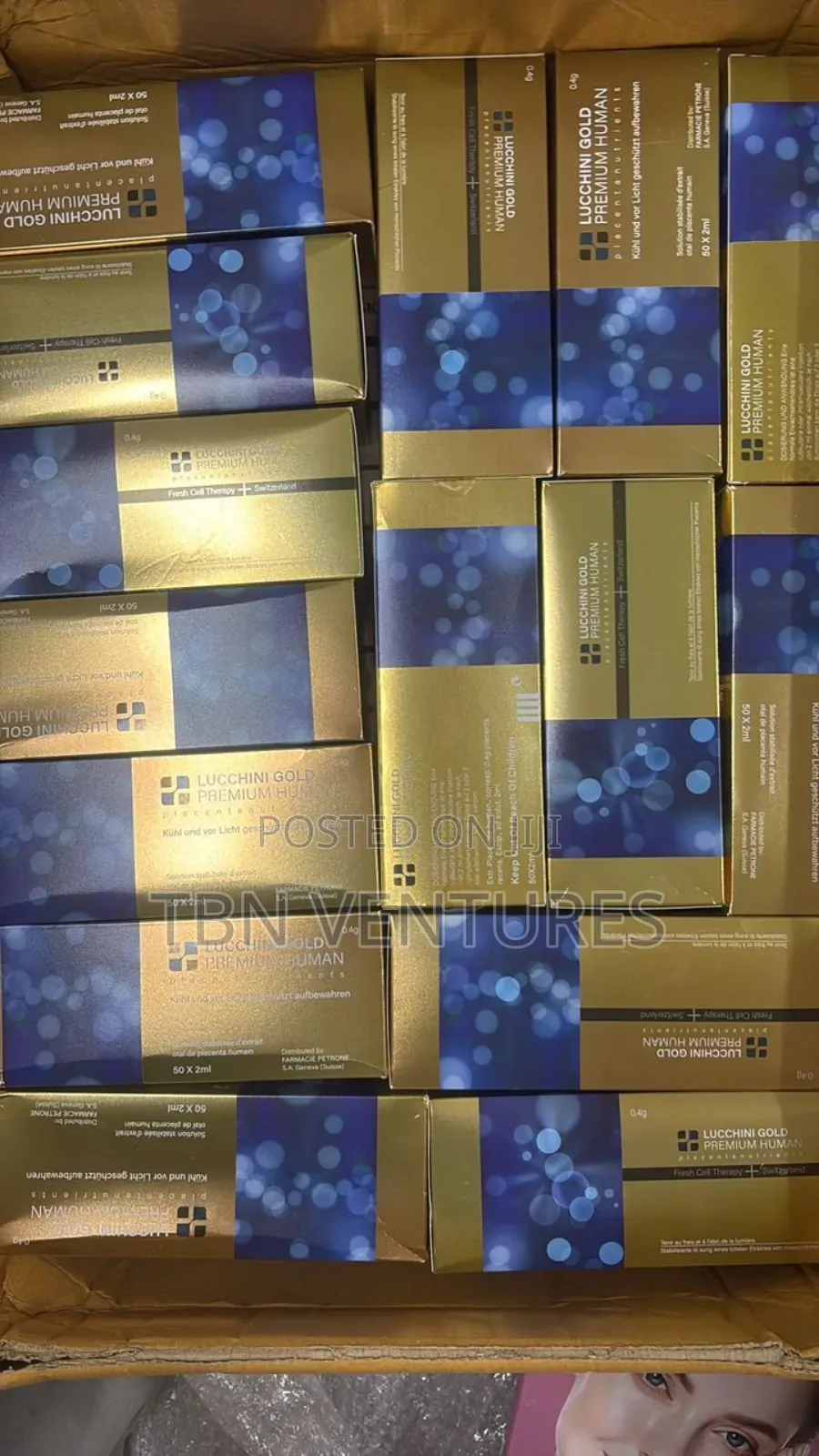 Lucchini Gold Placenta Premium Human Cell Therapy