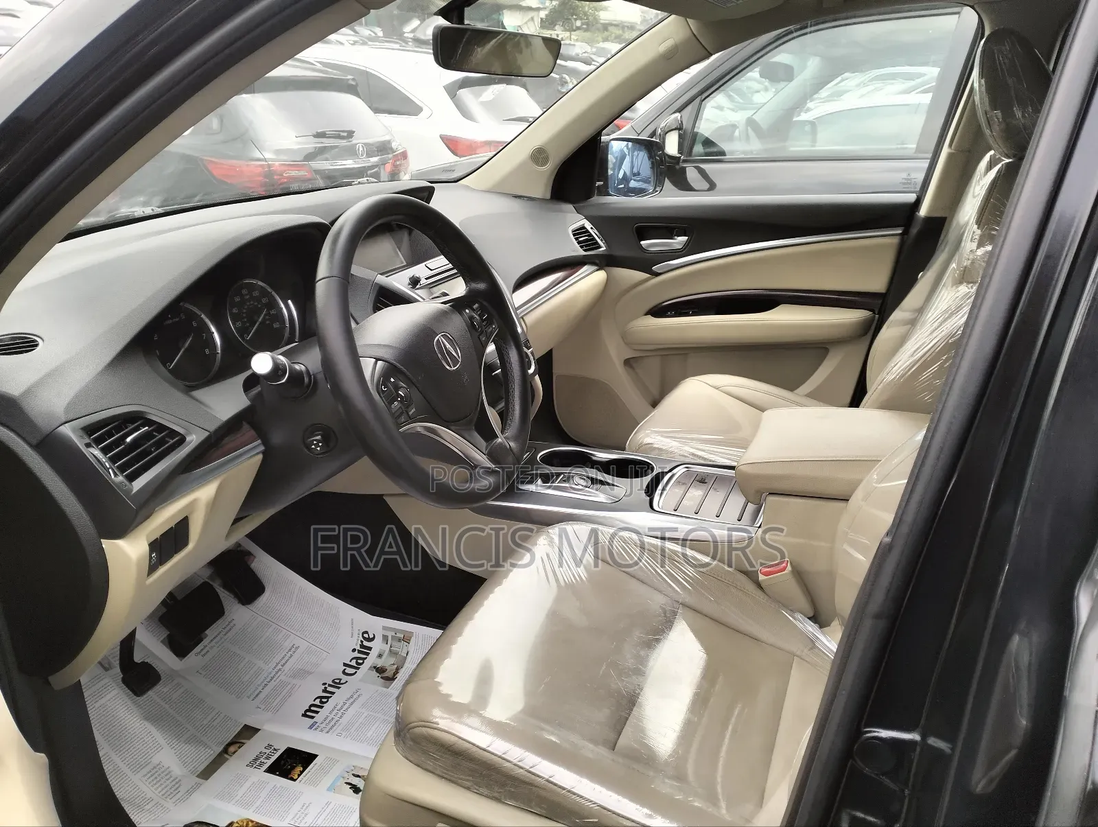 Acura MDX SUV 4dr FWD (3.5L 6cyl 9A) 2016 Black