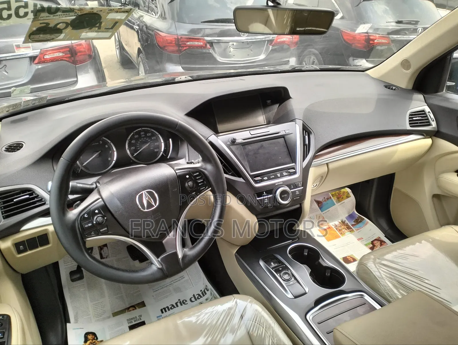 Acura MDX SUV 4dr FWD (3.5L 6cyl 9A) 2016 Black