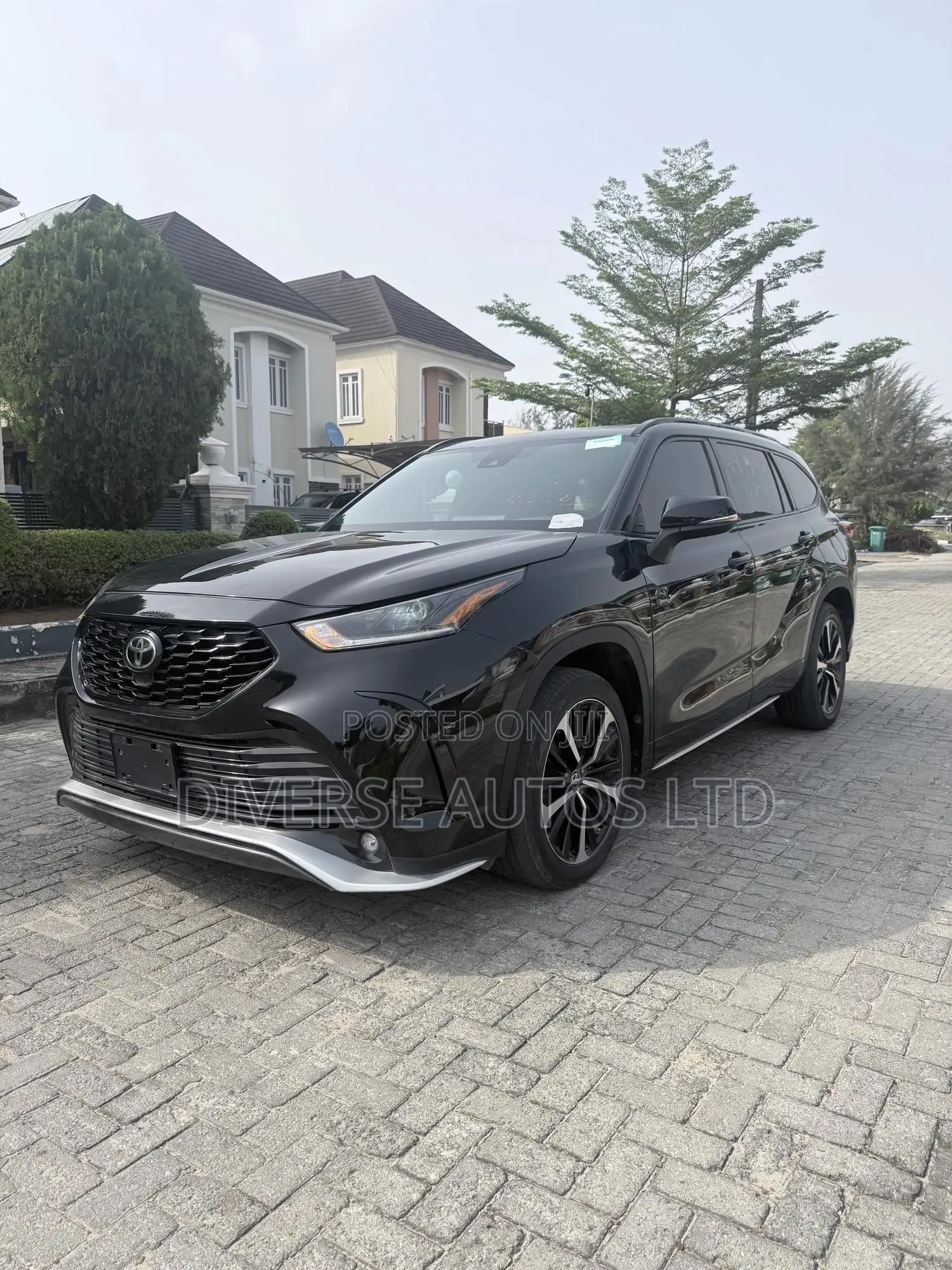 Toyota Highlander Platinum AWD 2020 Black