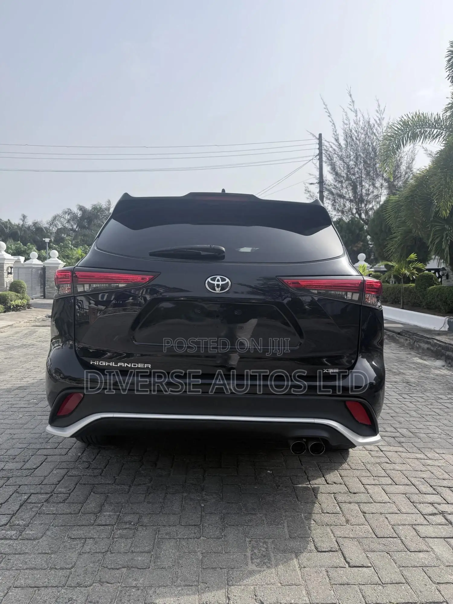 Toyota Highlander Platinum AWD 2020 Black