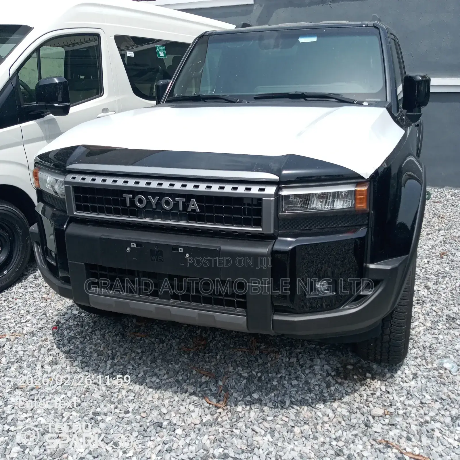 New Toyota Land Cruiser Prado 2024 Black