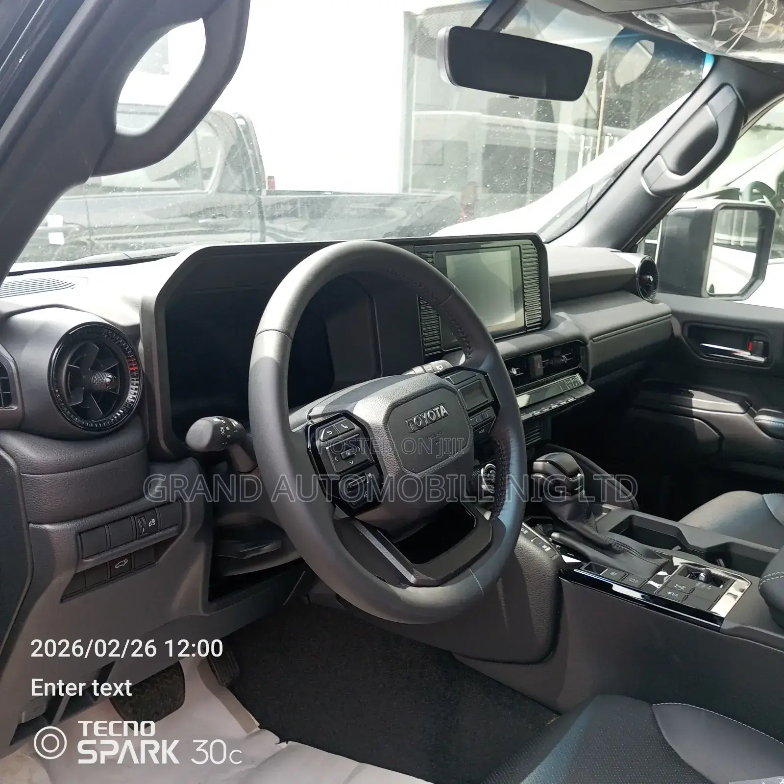 New Toyota Land Cruiser Prado 2024 Black