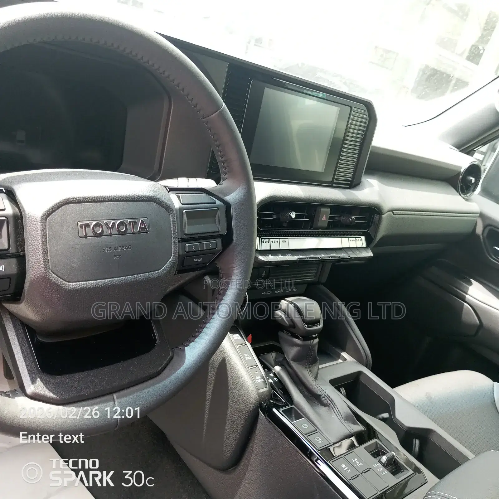 New Toyota Land Cruiser Prado 2024 Black