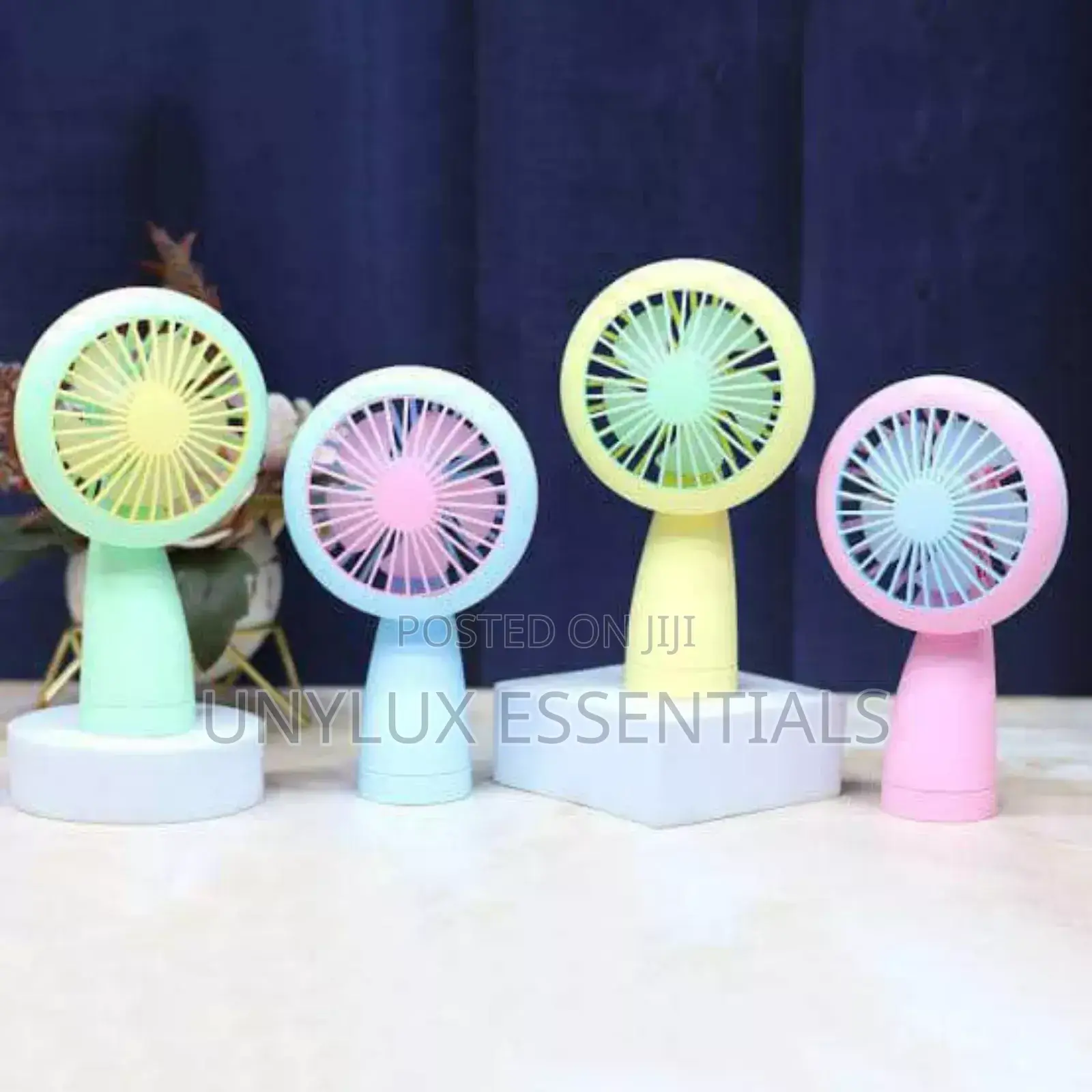 Rechargable Mini Fan With Light