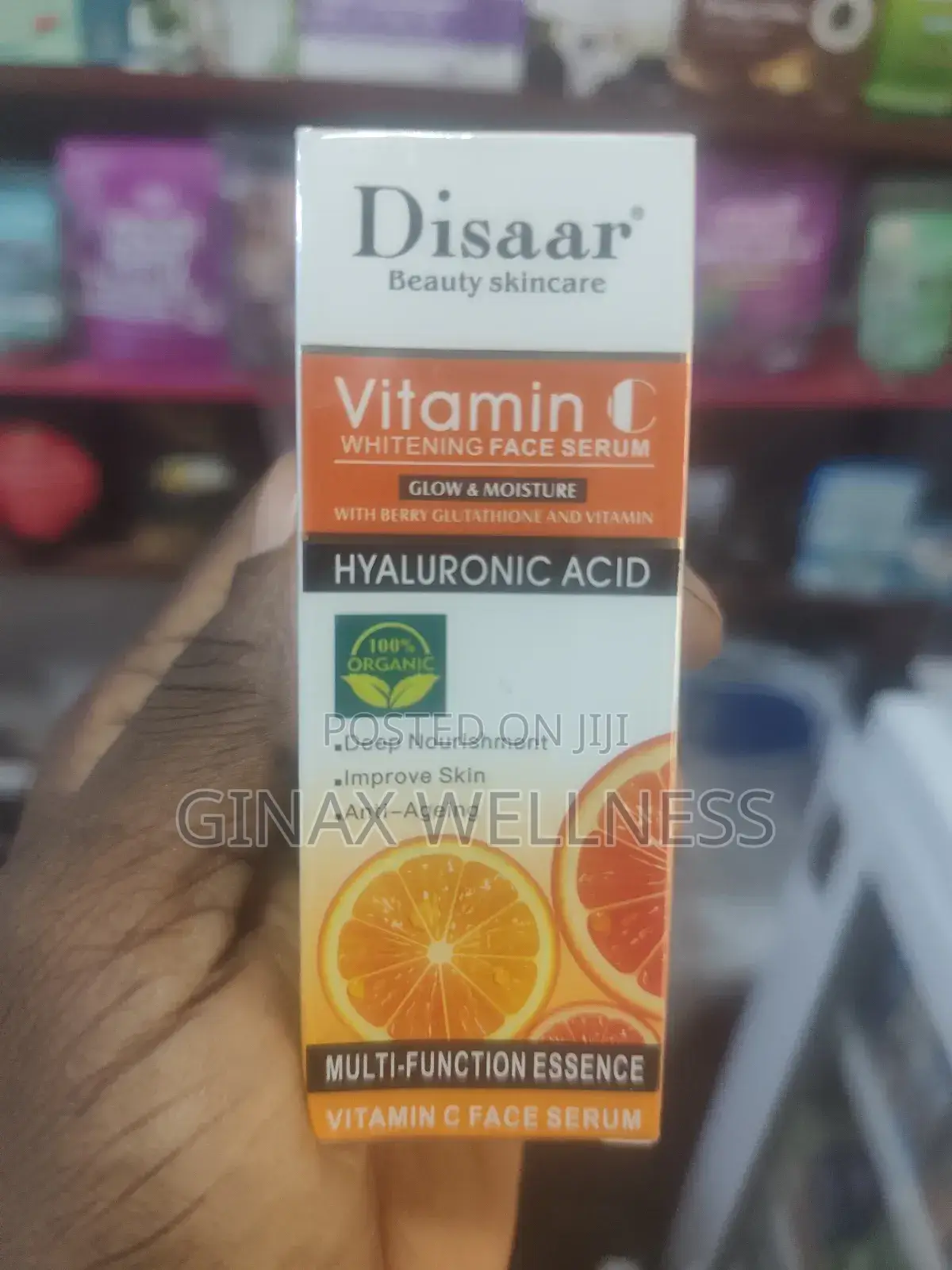 Disaar Vitamin C Whitening Face Serum With Hyaluronic Acid
