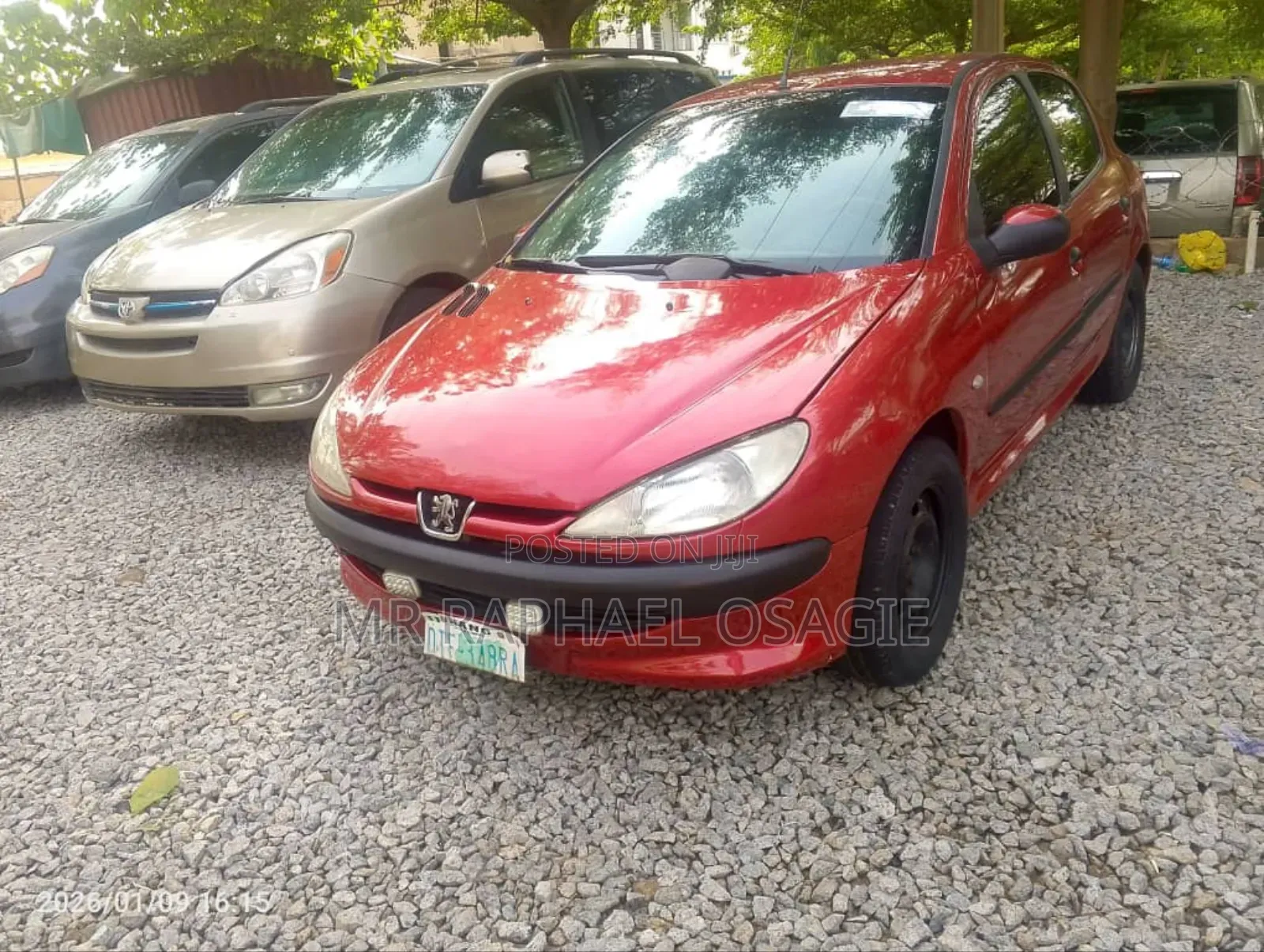 Peugeot 206 2003 Red