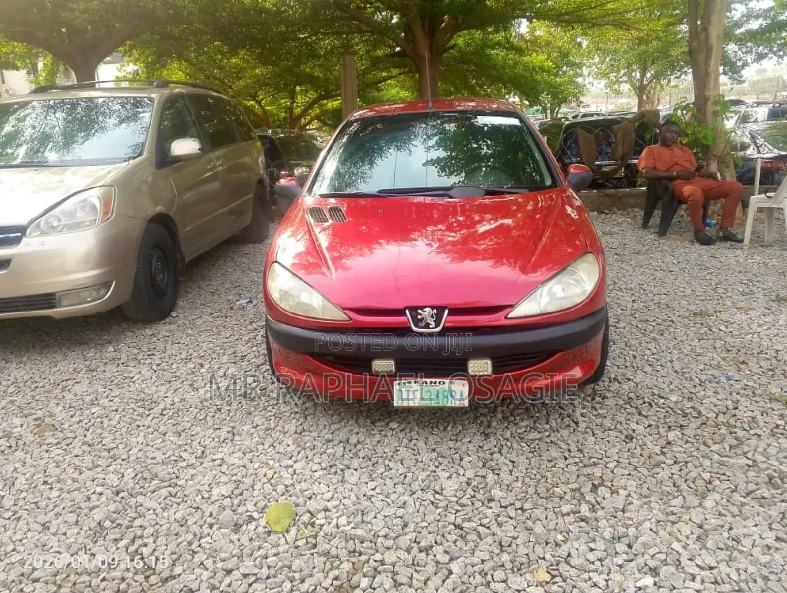 Peugeot 206 2003 Red