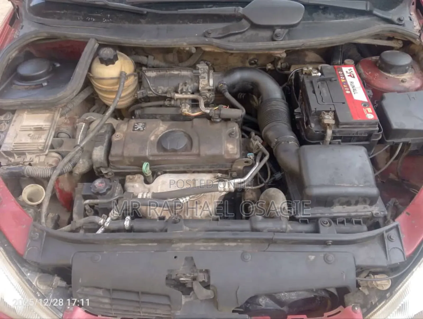 Peugeot 206 2003 Red