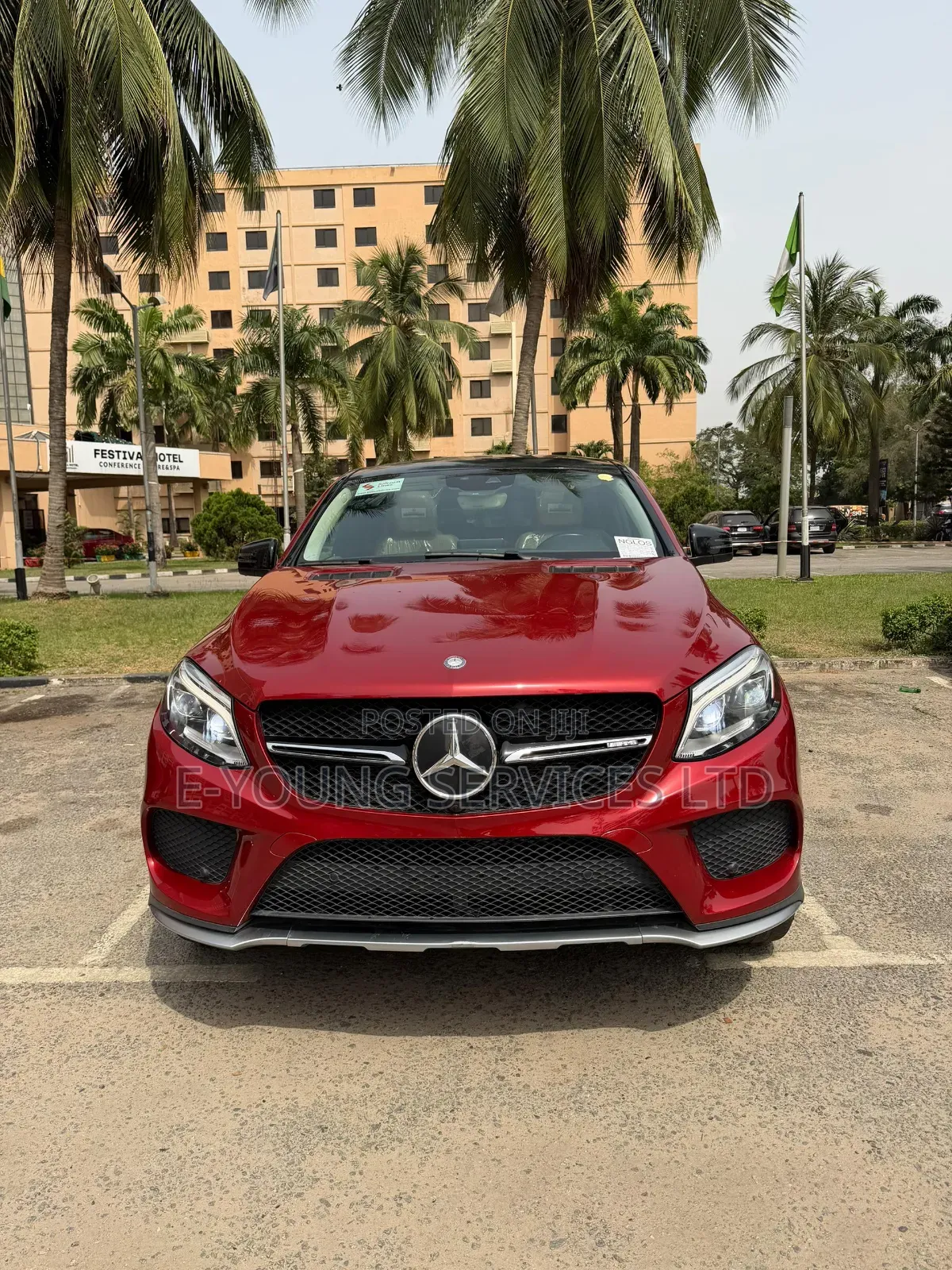 Mercedes-Benz GLE-Class 2016 Red