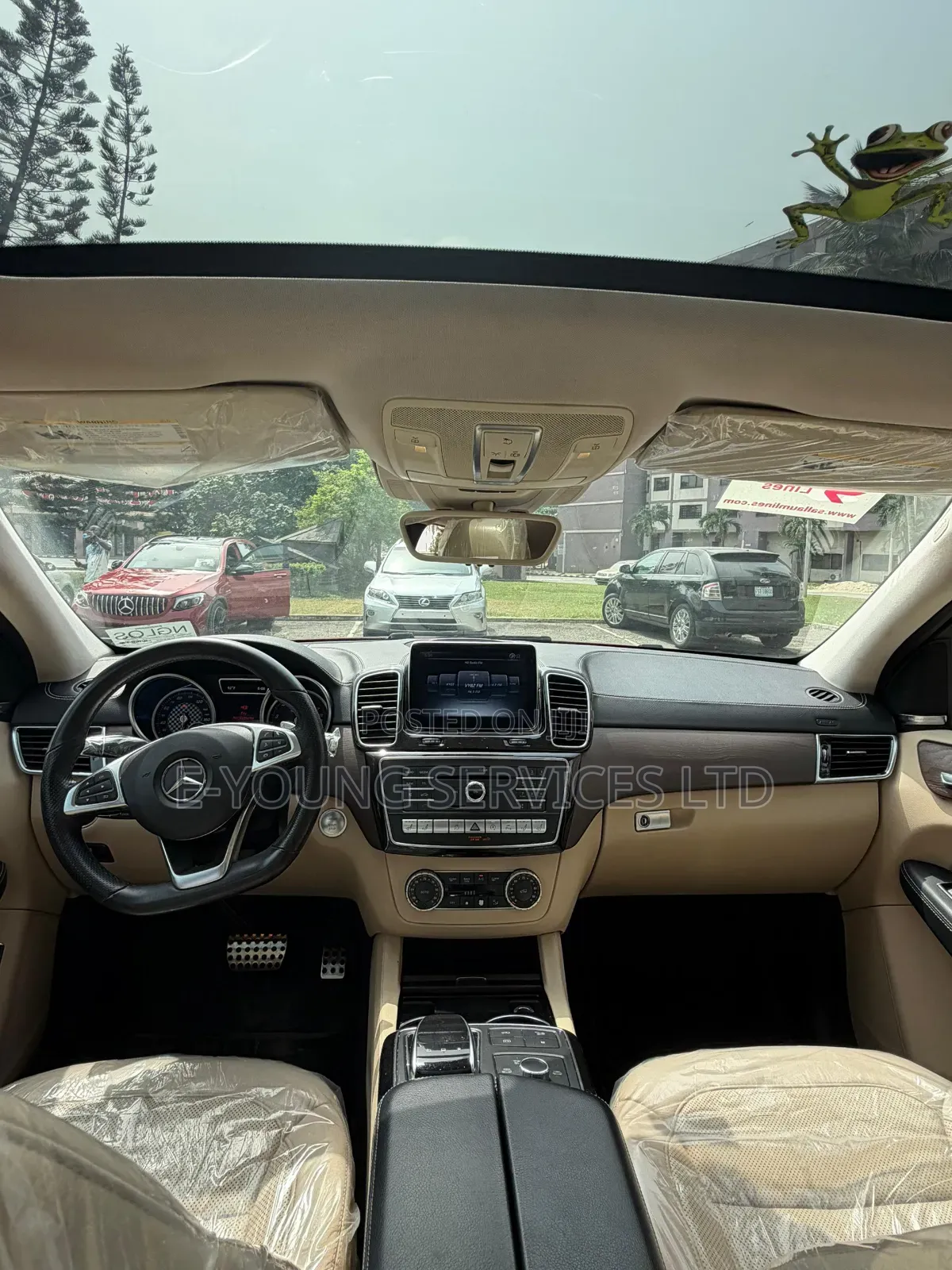 Mercedes-Benz GLE-Class 2016 Red
