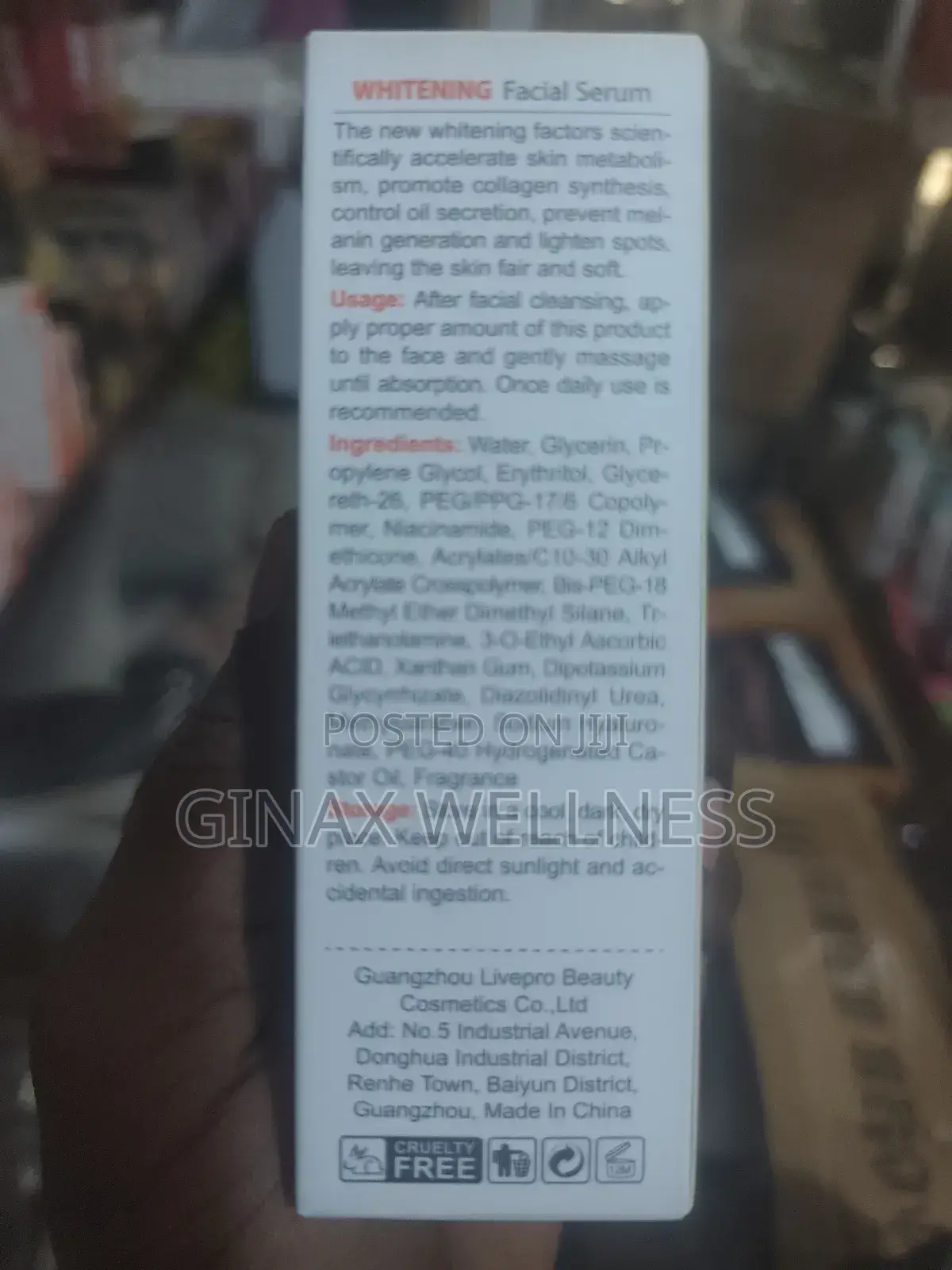 Disaar Whitening Facial Serum With Vitamin C