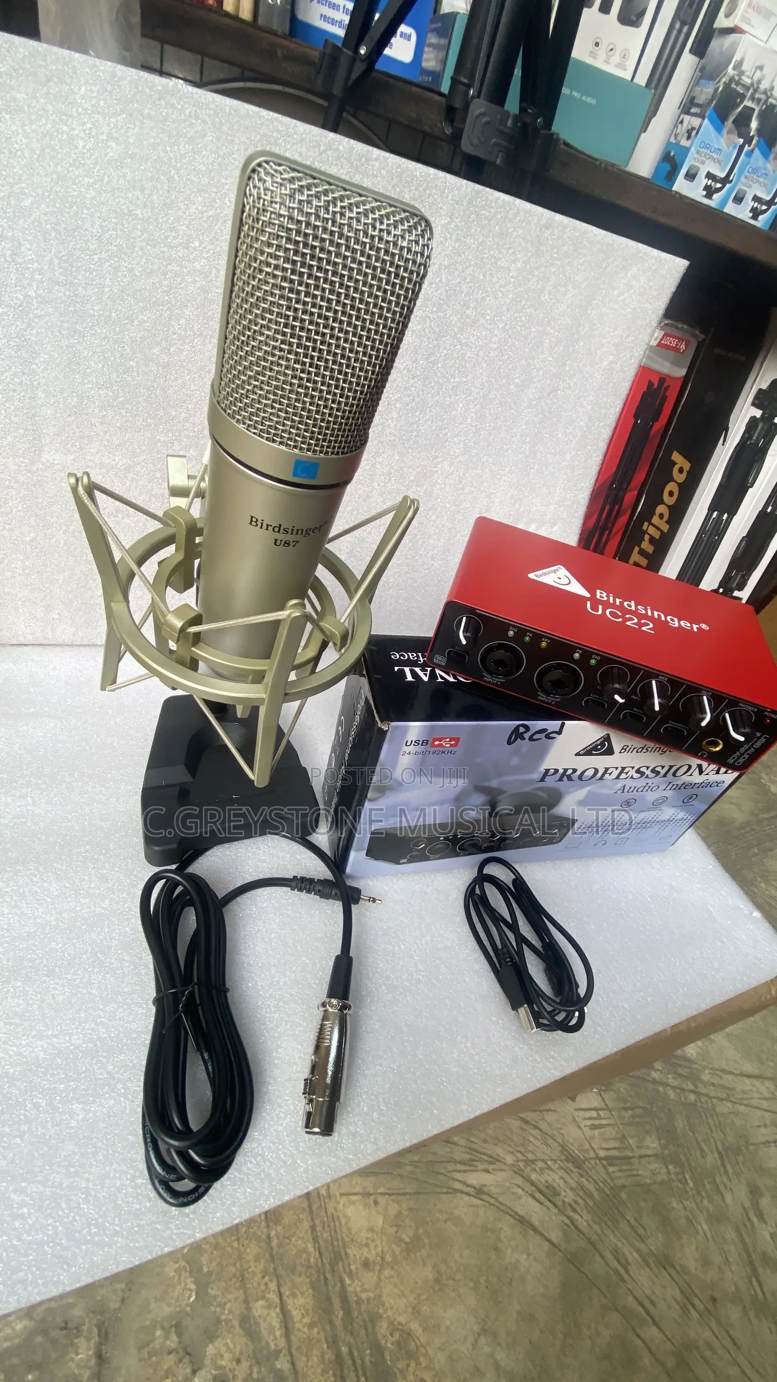 Uc-22 and U87 Studio Set Birdsinger