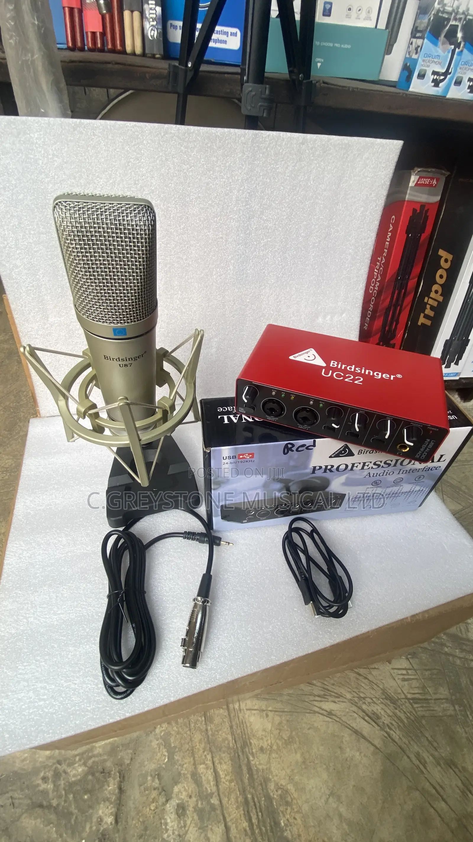 Uc-22 and U87 Studio Set Birdsinger