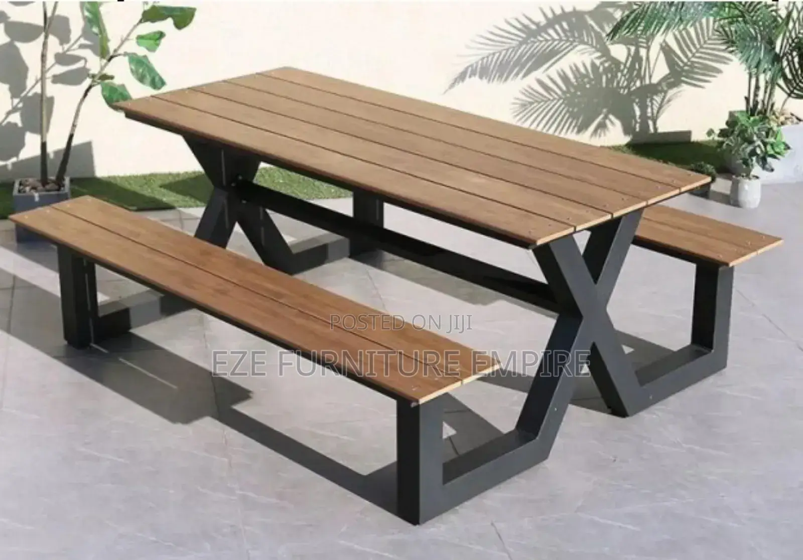 Multipurpose Wooden Picnic Table Set