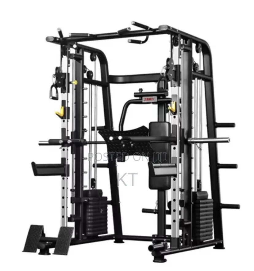 Multi-Functional Commercial Smith Machine With Leg Press