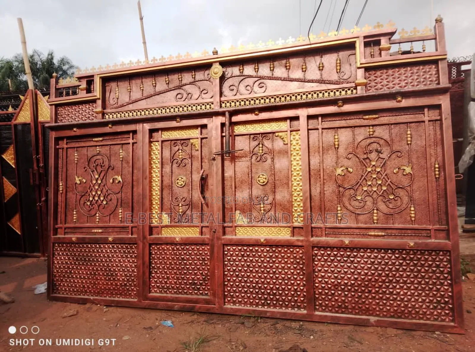 Already-Made Luxury Security Gate – Ready for Installation