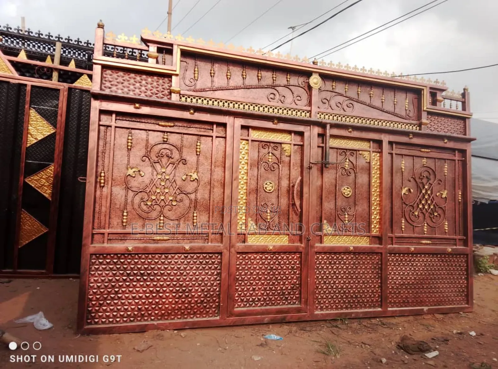 Already-Made Luxury Security Gate – Ready for Installation