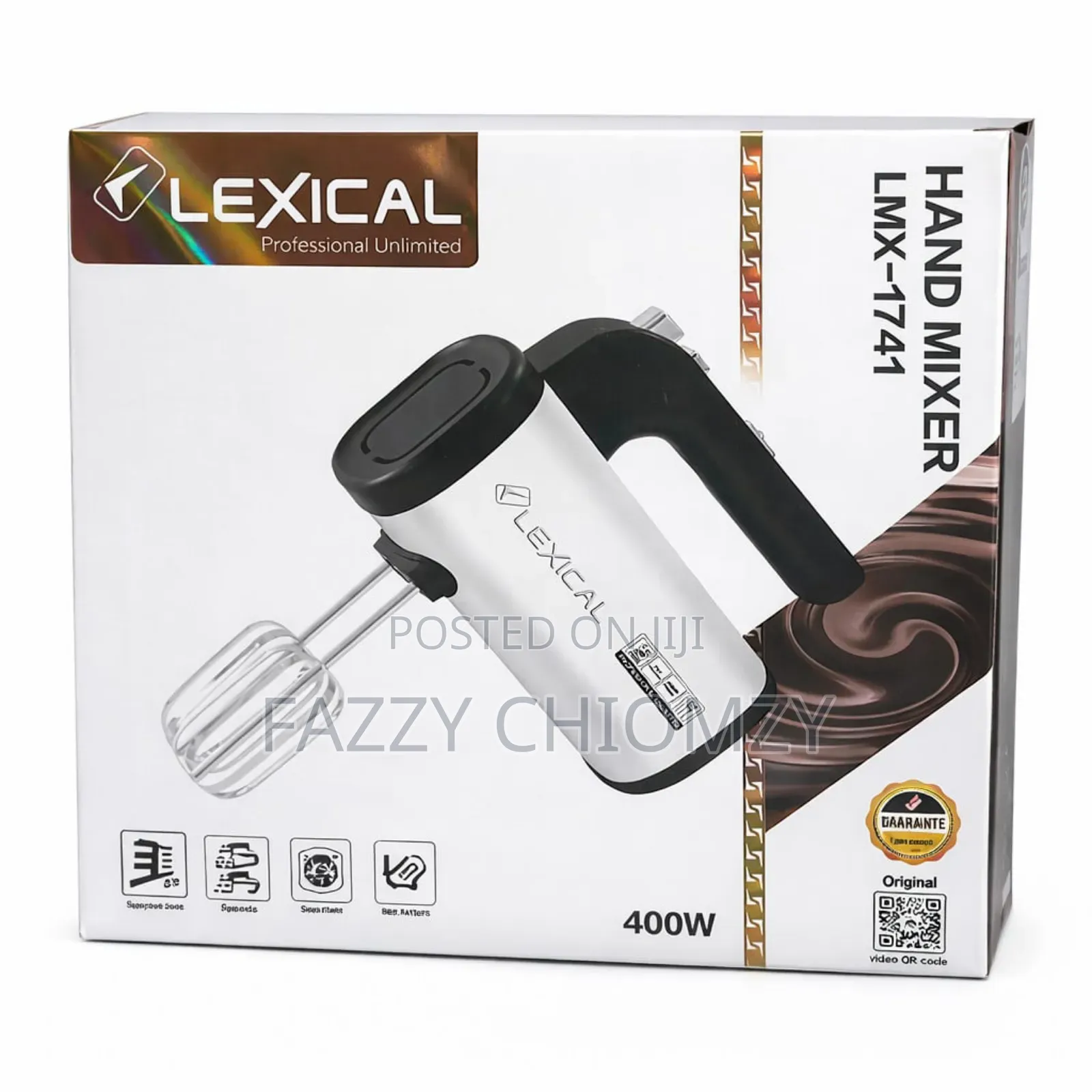 Lexical 400watts Hand Mixer