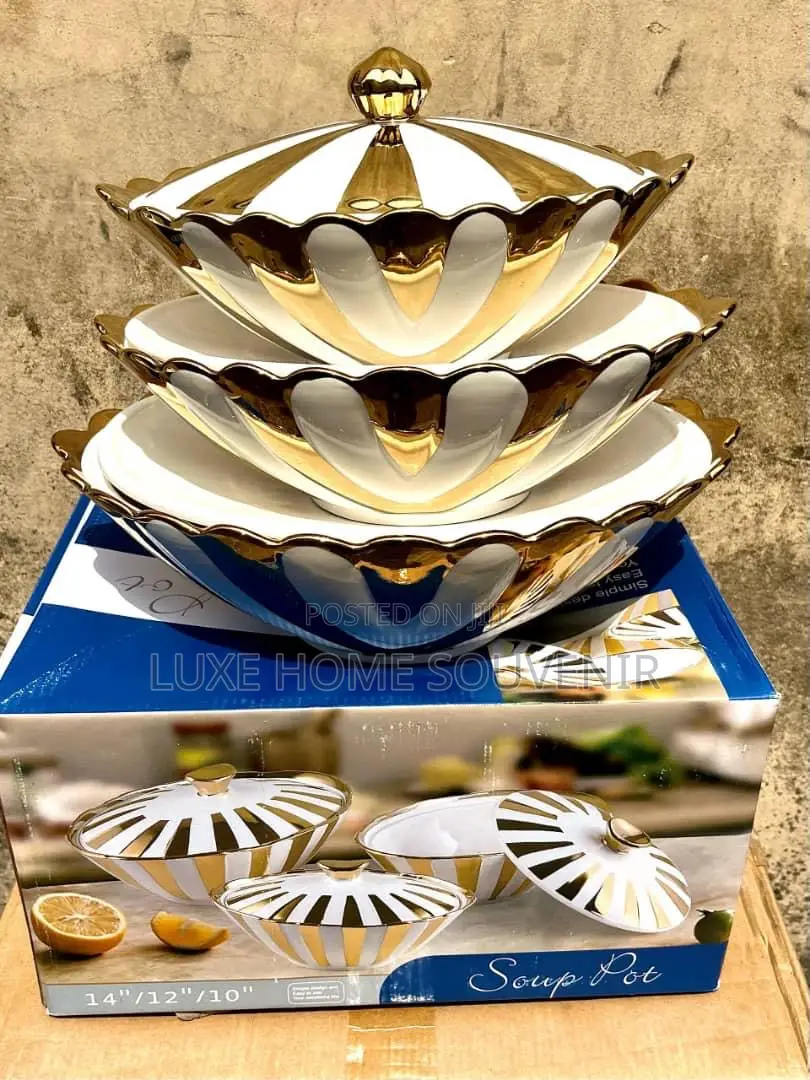 3 Set of Serving Plate