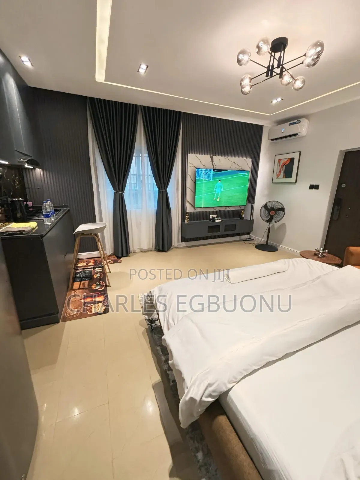 Fully Furnished Studio Apartment in Kado
