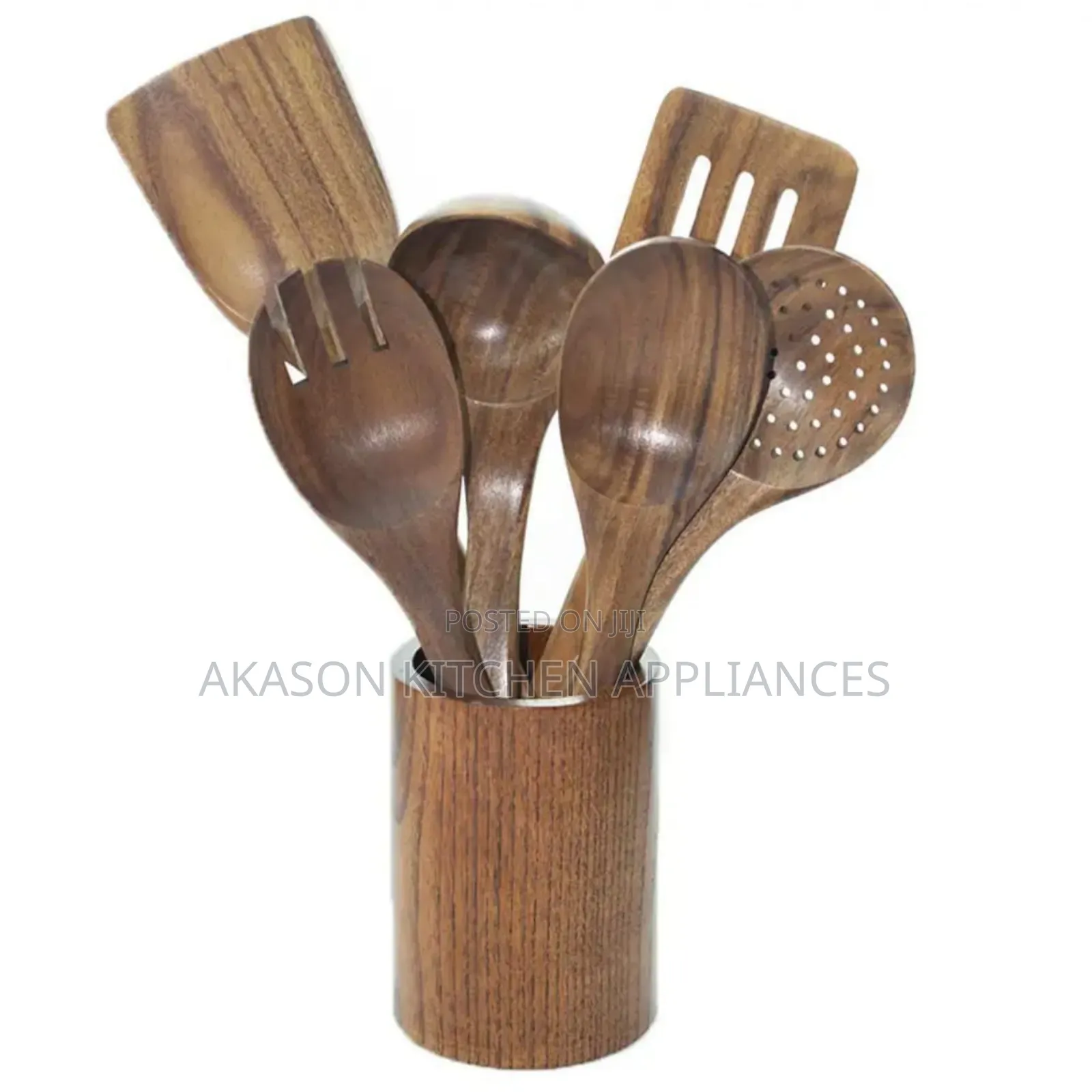 6pcs Bamboo Spatula Set