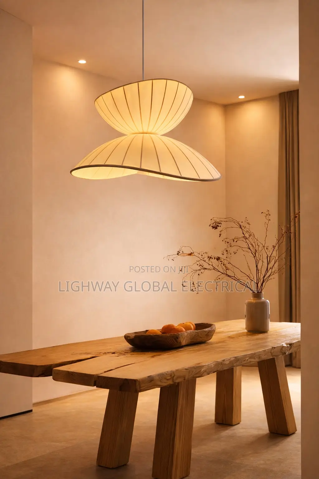 Japanese Wabi Sabi Silk Chandelier 50cm