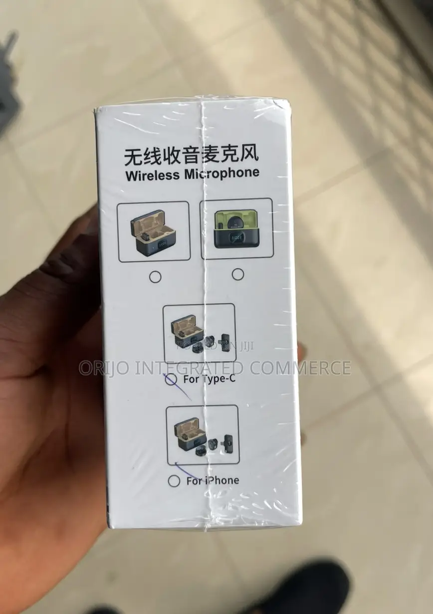 Magnetic Dual Noise Cancelling Wireless Microphone for iPhone, Type-C