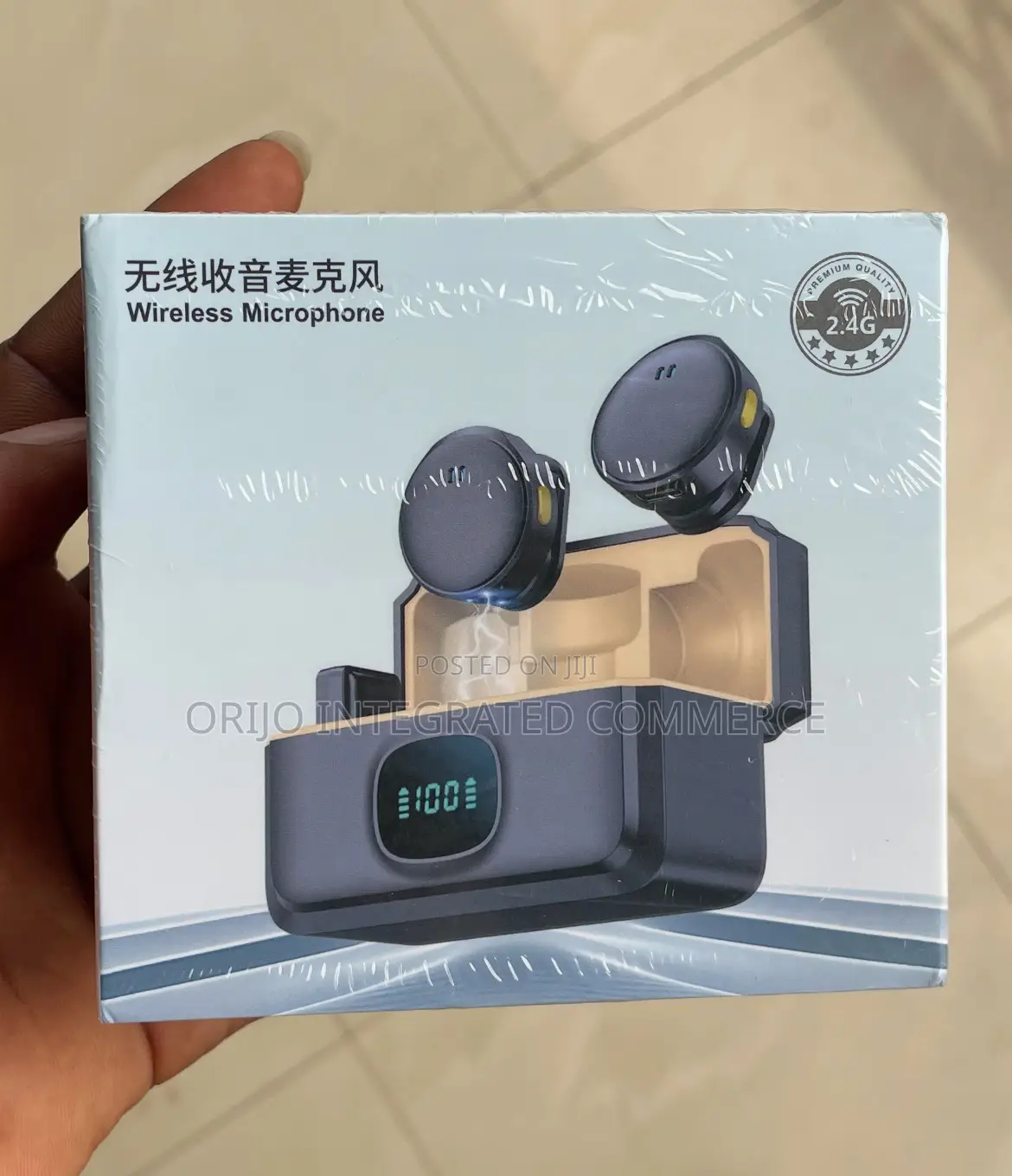 Magnetic Dual Noise Cancelling Wireless Microphone for iPhone, Type-C